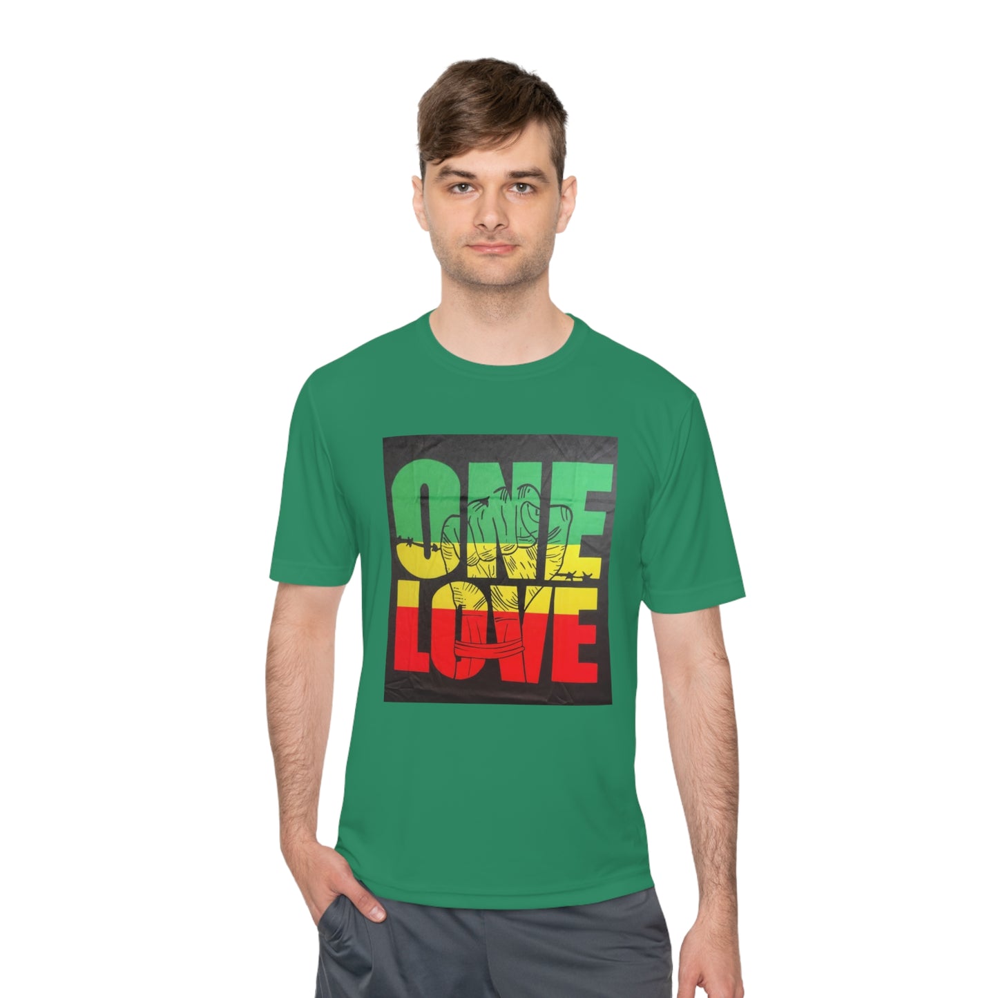 Unisex Moisture One Love Wicking Tee