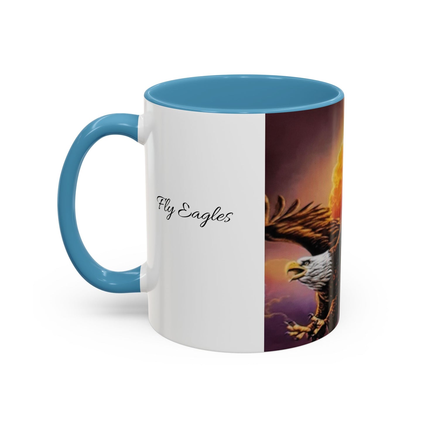 Super Bowl 2025 Eagle Accent Coffee Mug | Bold Design for Sports Fans
