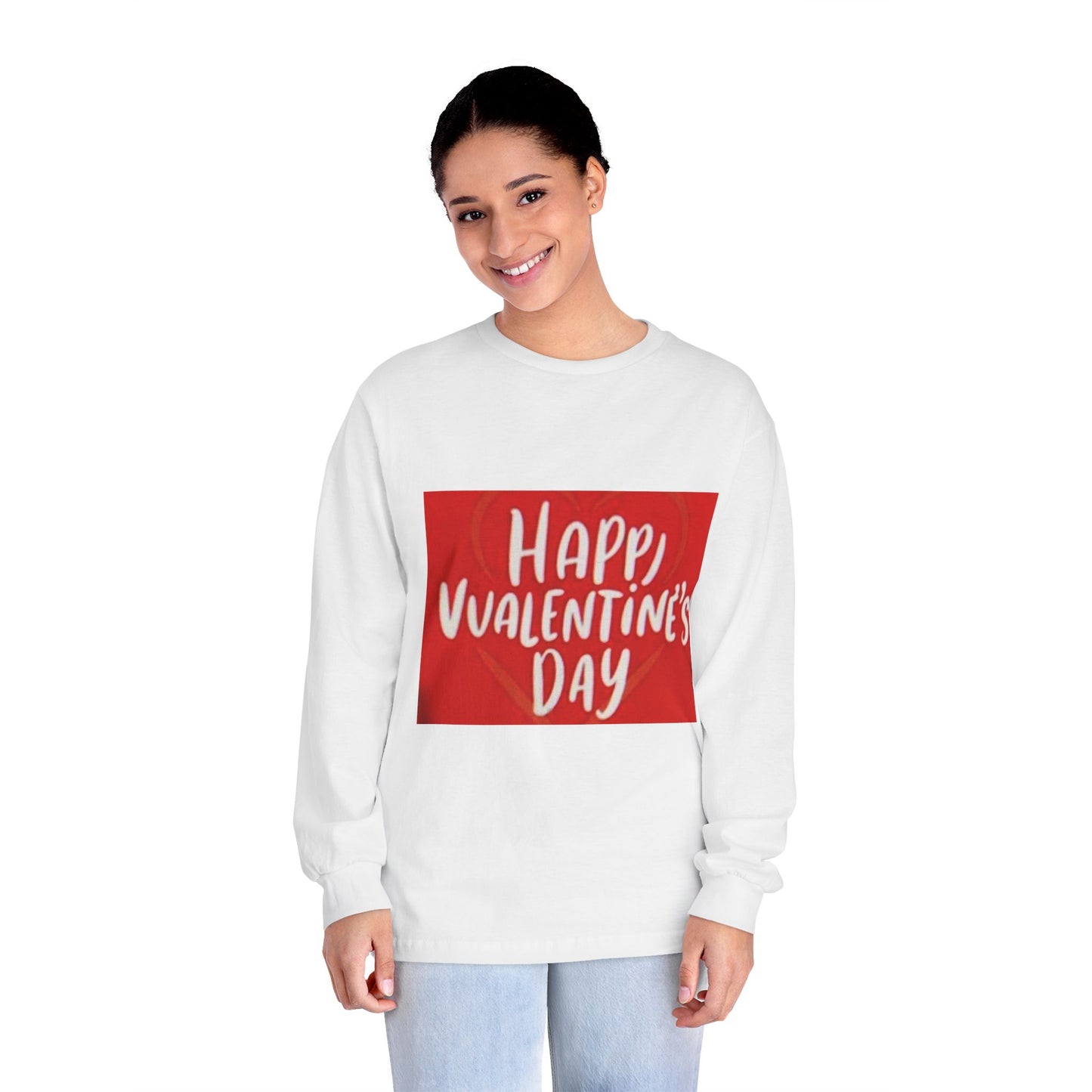Valentine's Day SALE - Classic Long Sleeve T-Shirt - Perfect Valentine's Day Gift - 100% US Cotton