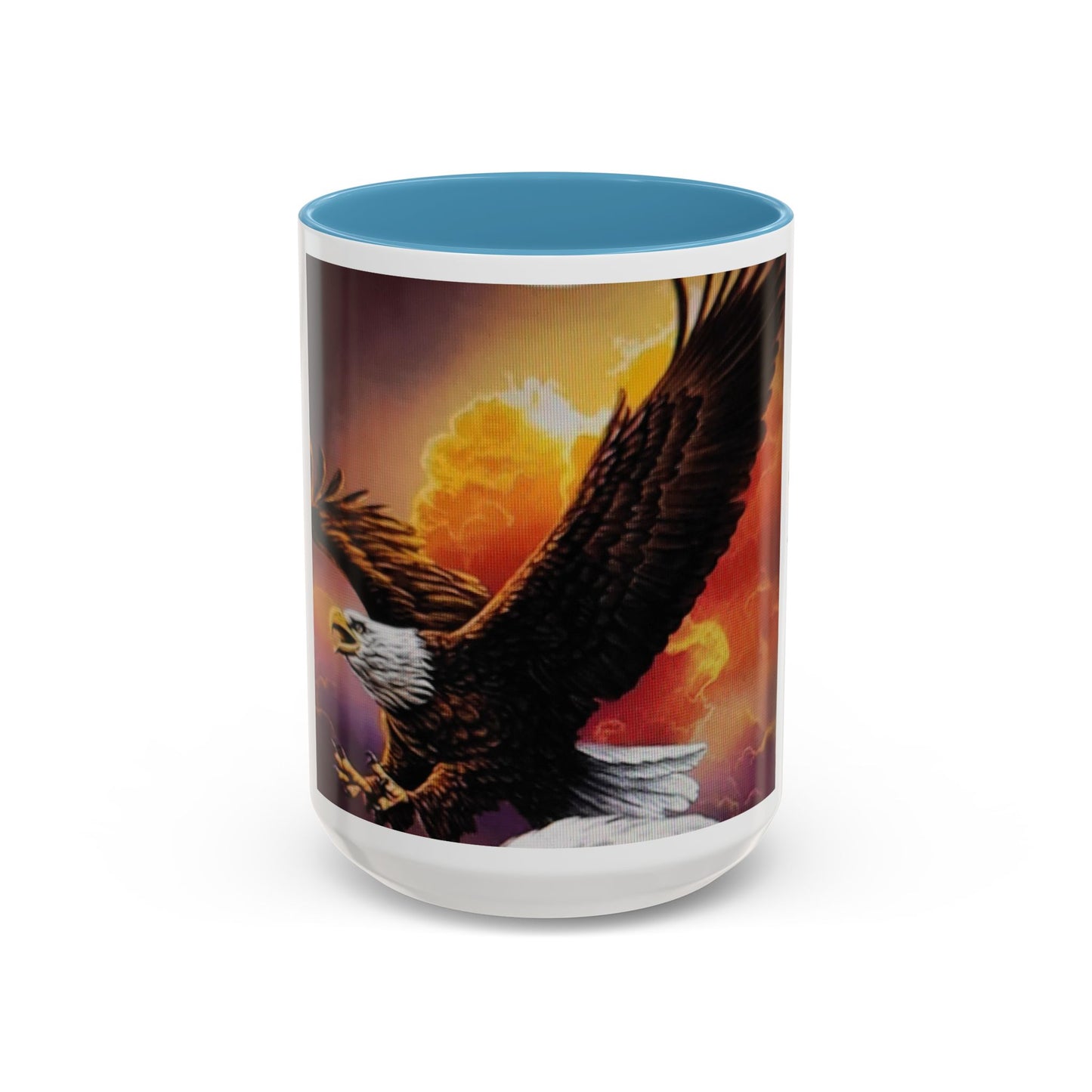 Super Bowl 2025 Eagle Accent Coffee Mug | Bold Design for Sports Fans
