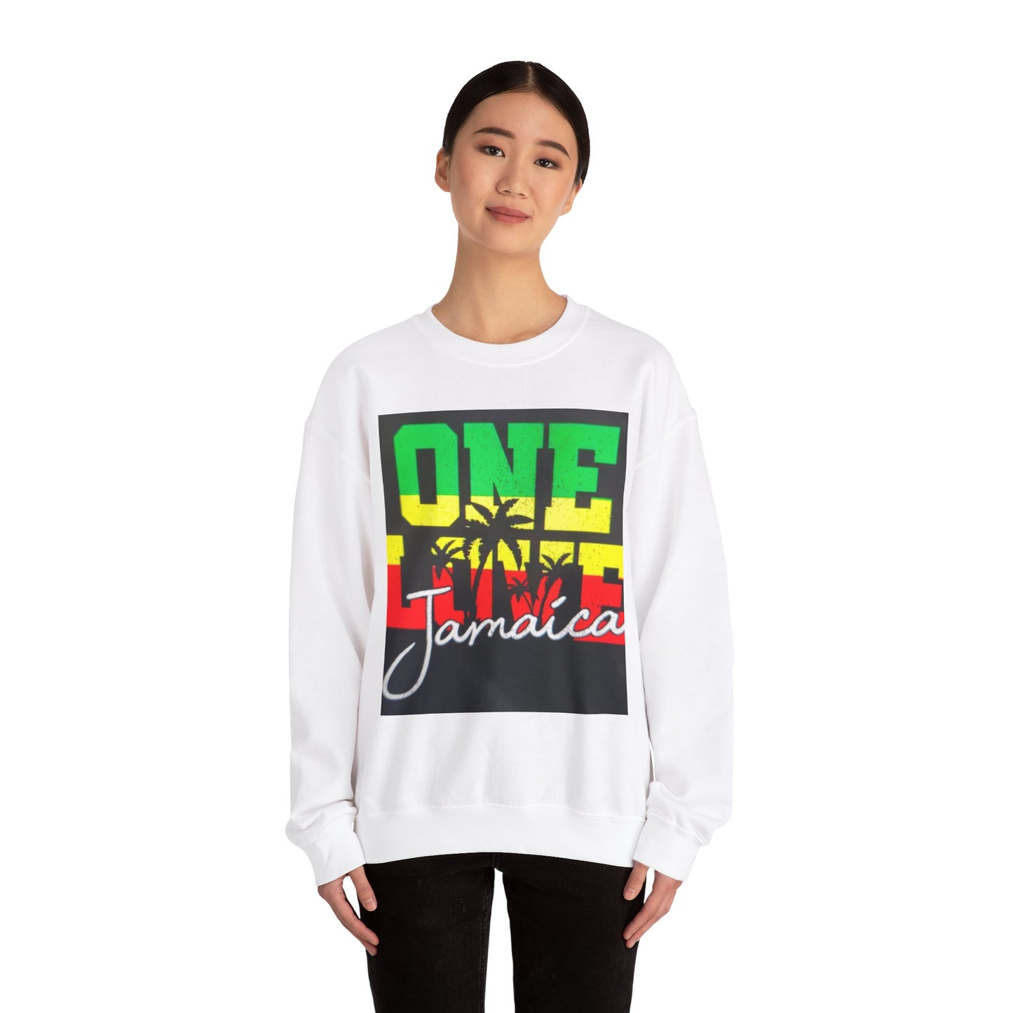 ONE LOVE Unisex Heavy Blend Crewneck Sweatshirt