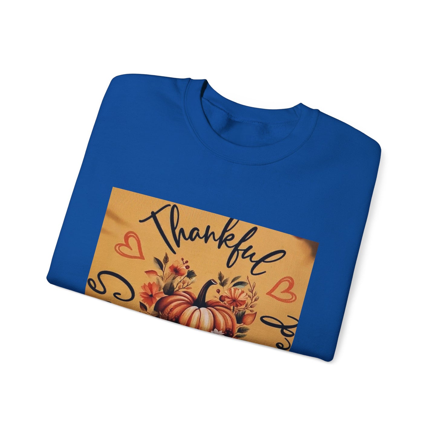 THANKFUL * GRATEFUL * BLESSED Unisex Heavy Blend™ Crewneck Sweatshirt