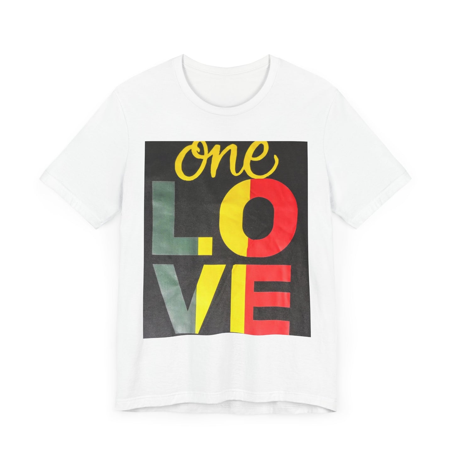 ONE LOVE Unisex Jersey Short Sleeve Tee
