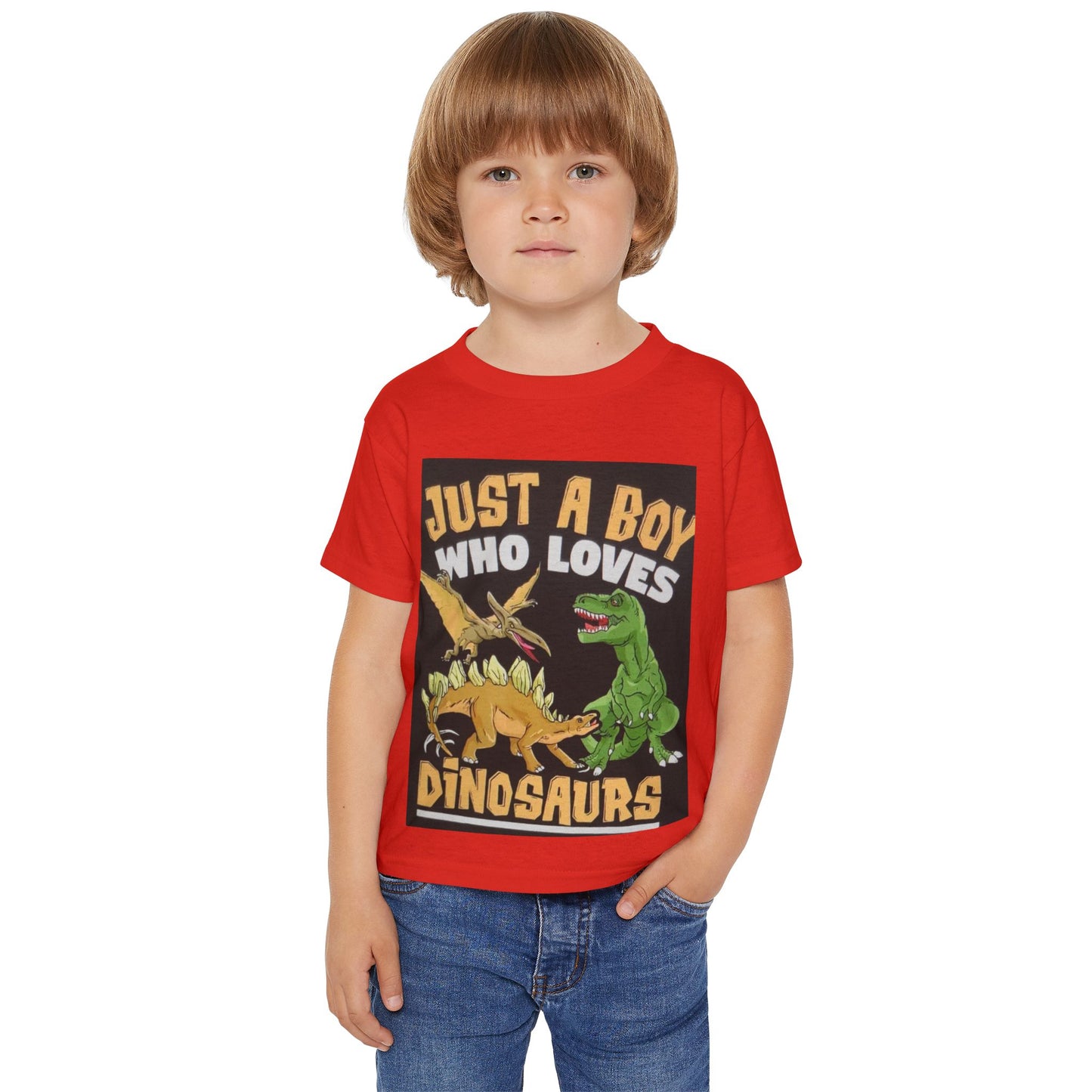 Toddler Dinosaur T-Shirt - Just a Boy Who Loves Dinosaurs