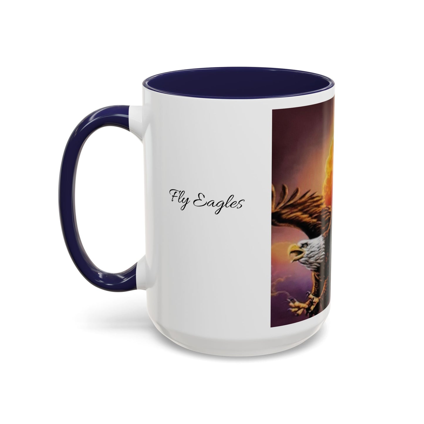 Super Bowl 2025 Eagle Accent Coffee Mug | Bold Design for Sports Fans