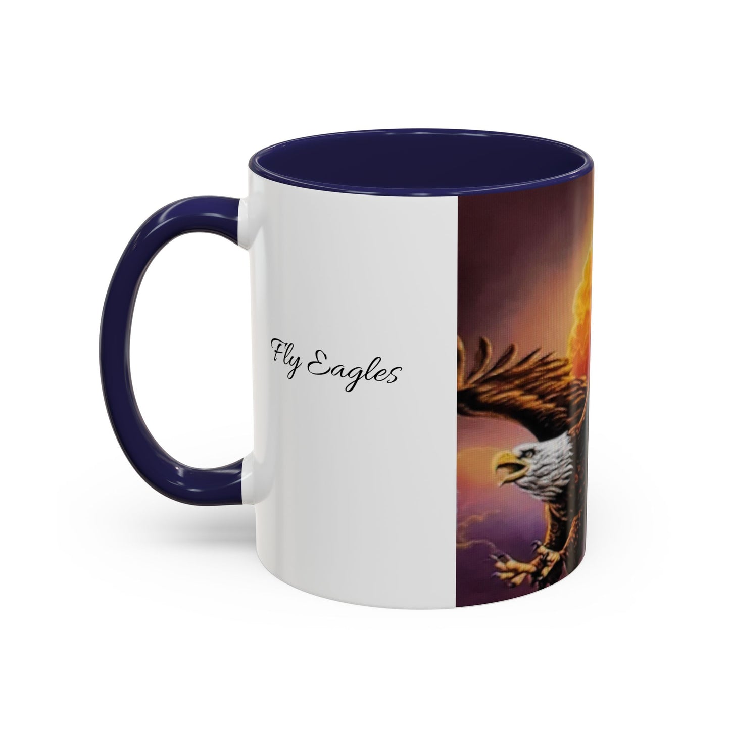 Super Bowl 2025 Eagle Accent Coffee Mug | Bold Design for Sports Fans