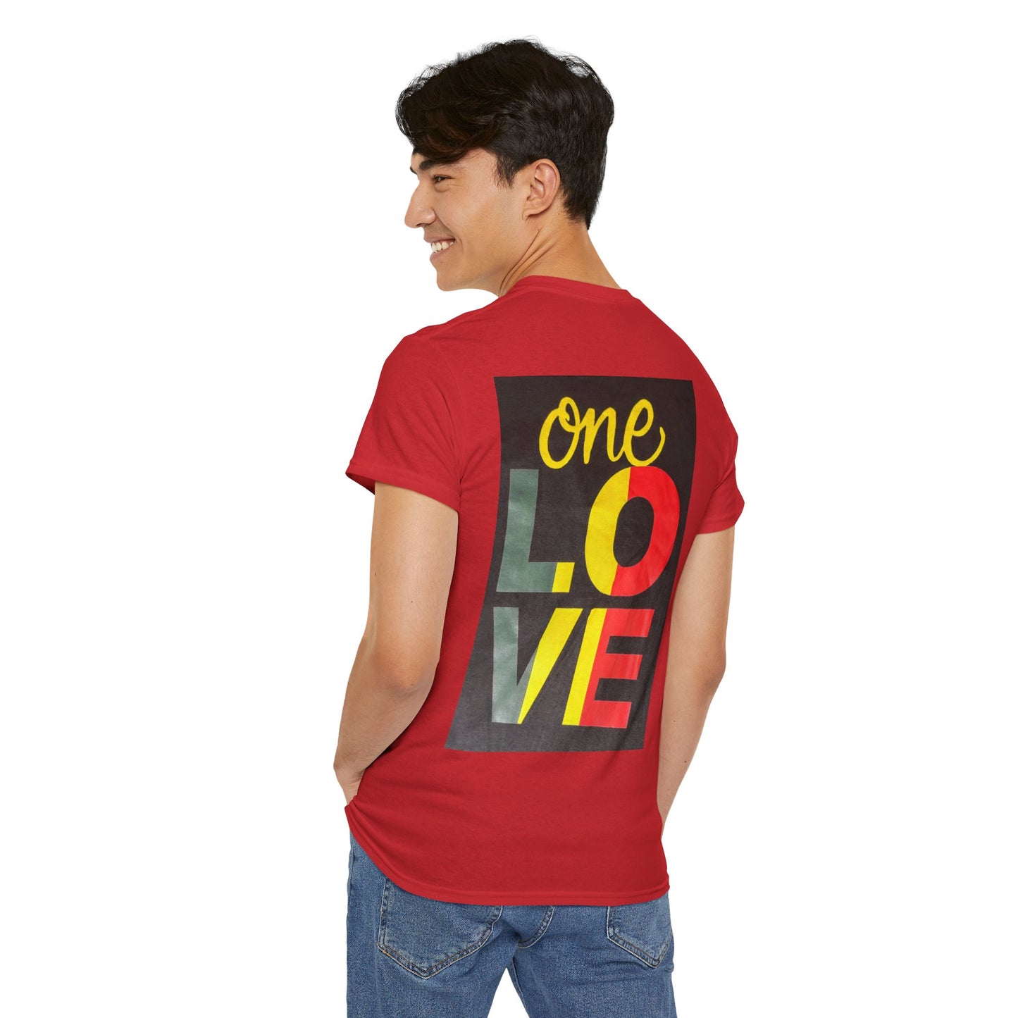 Valentine's Day SALE - ONE LOVE Unisex Heavy Cotton Tee