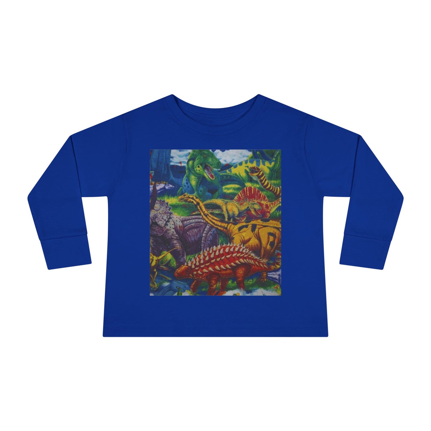 Toddler Tee - Custom T-Rex Design, 100% Combed Ringspun Cotton, Unisex Fit