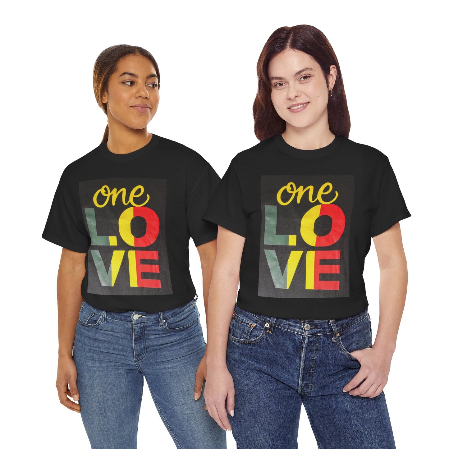 ONE LOVE Unisex Tee - Sustainable Cotton Comfort