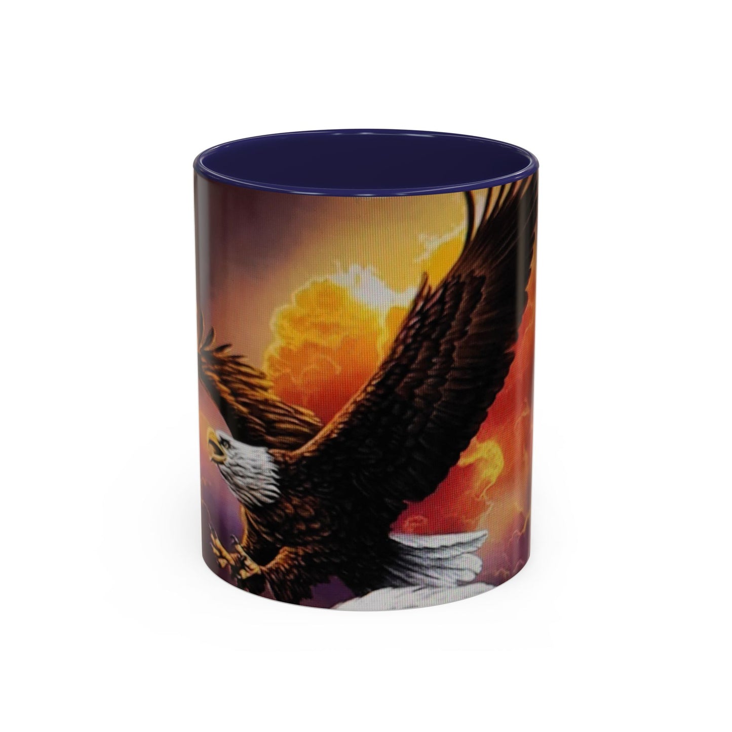 Super Bowl 2025 Eagle Accent Coffee Mug | Bold Design for Sports Fans