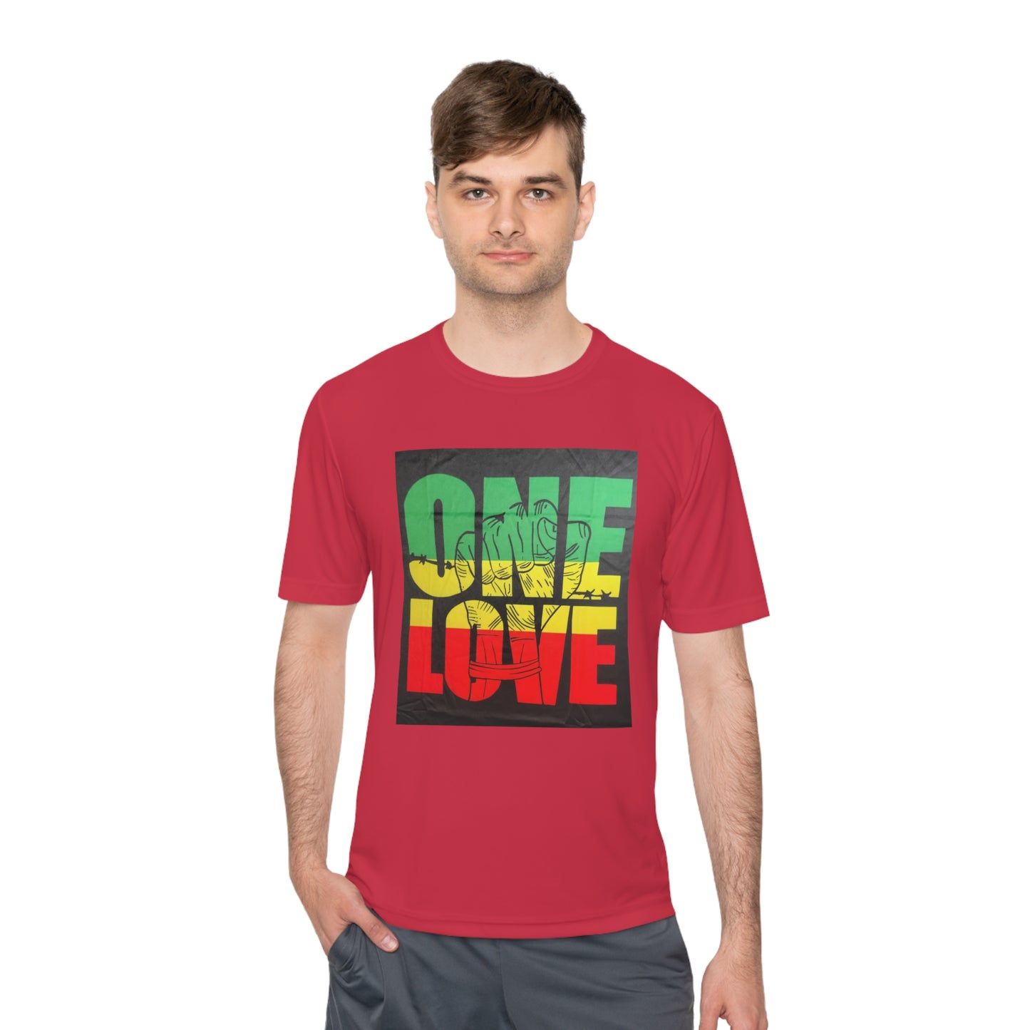 Unisex Moisture One Love Wicking Tee