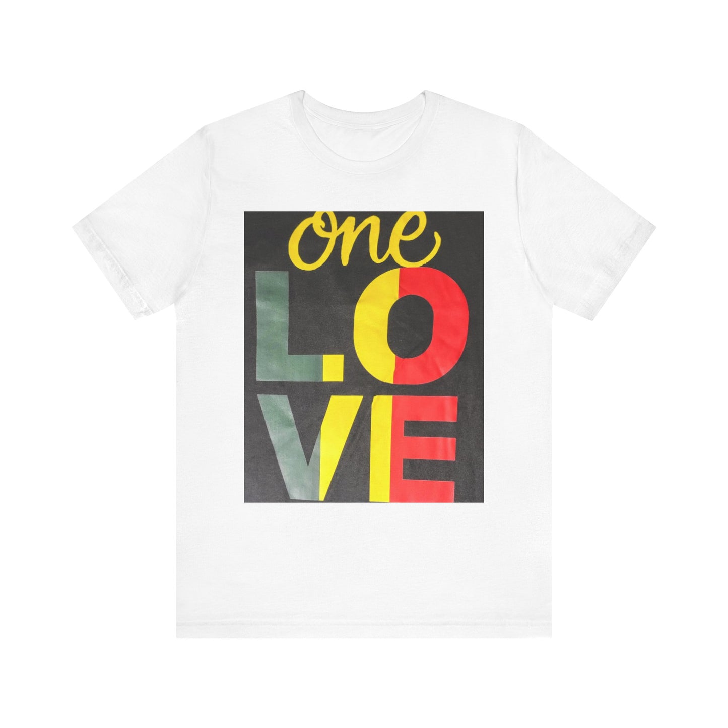 ONE LOVE Unisex Jersey Short Sleeve Tee