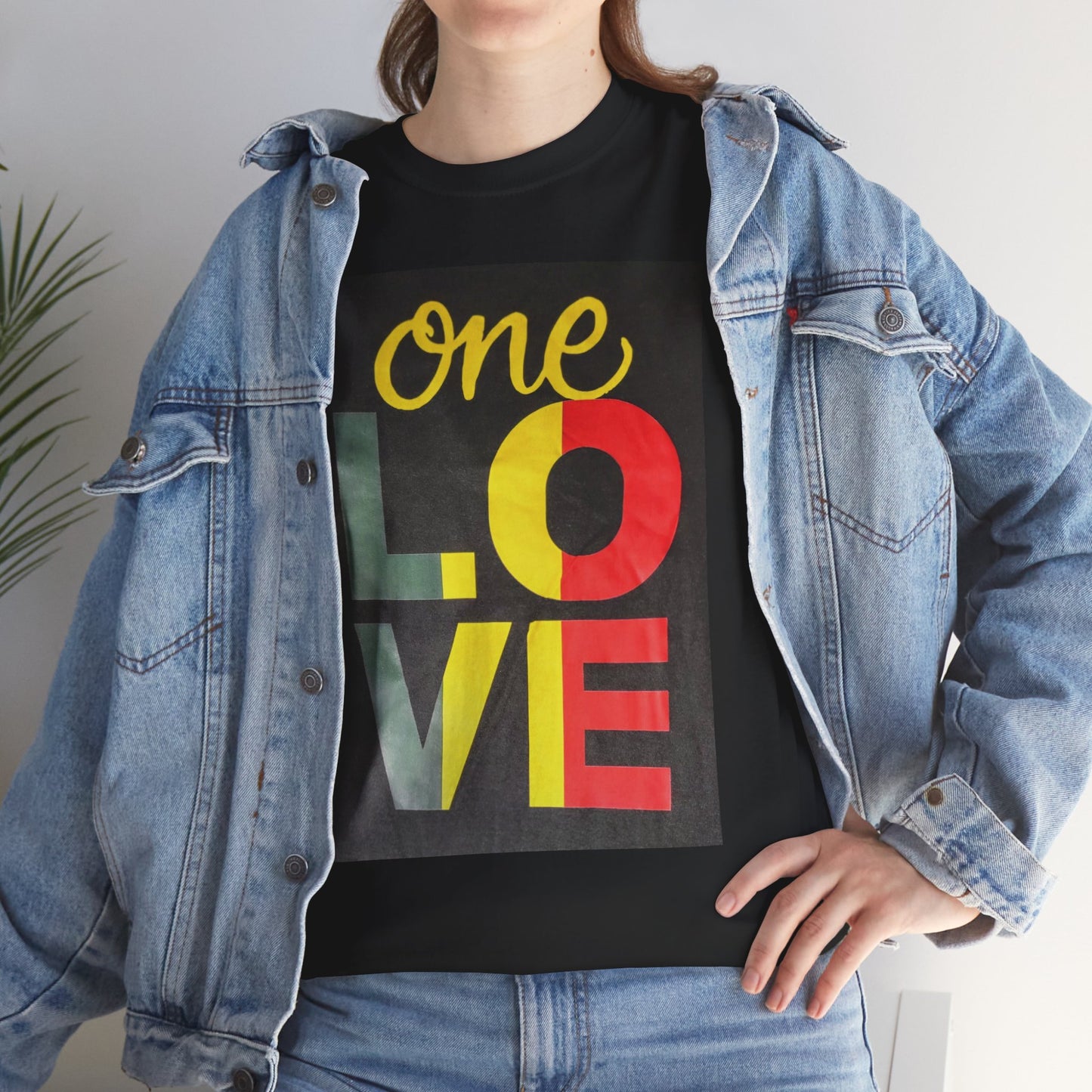 ONE LOVE Unisex Tee - Sustainable Cotton Comfort
