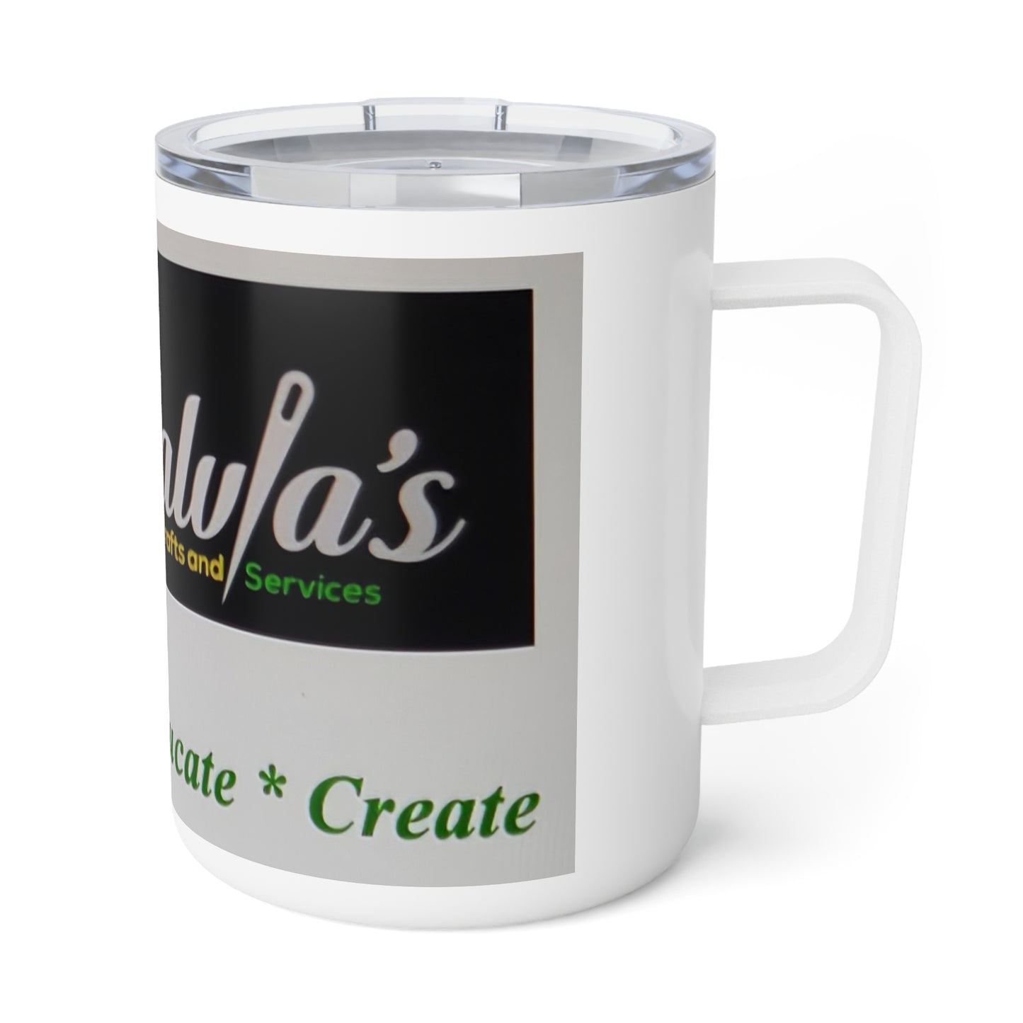 MALVIA'S Insulated Coffee Mug - Motivate Educate Cultivate