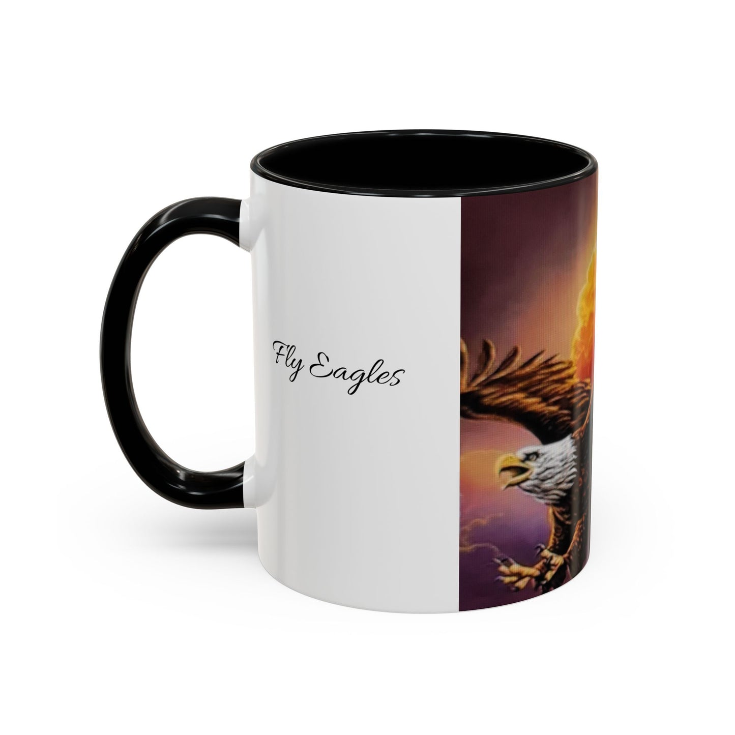 Super Bowl 2025 Eagle Accent Coffee Mug | Bold Design for Sports Fans