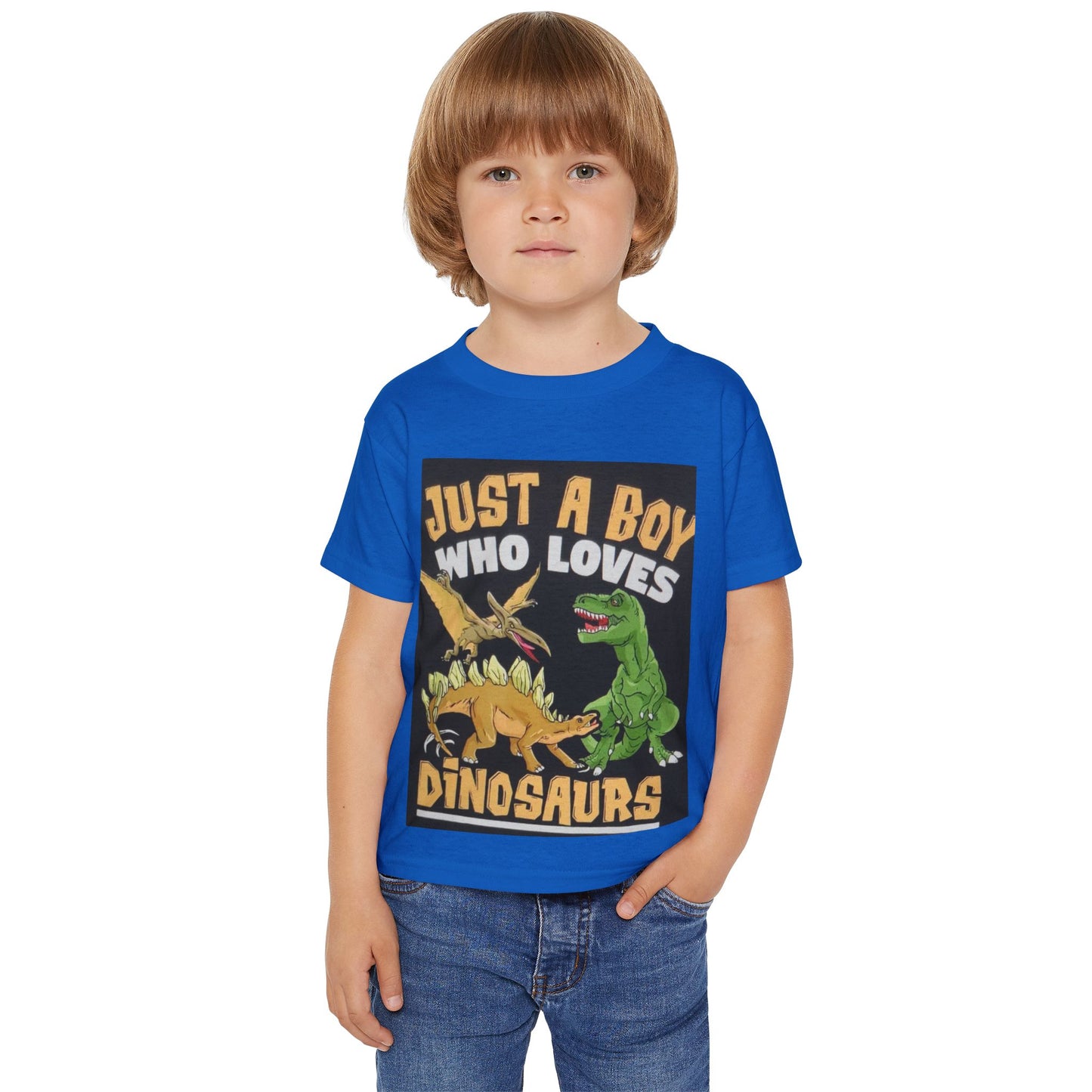 Toddler Dinosaur T-Shirt - Just a Boy Who Loves Dinosaurs
