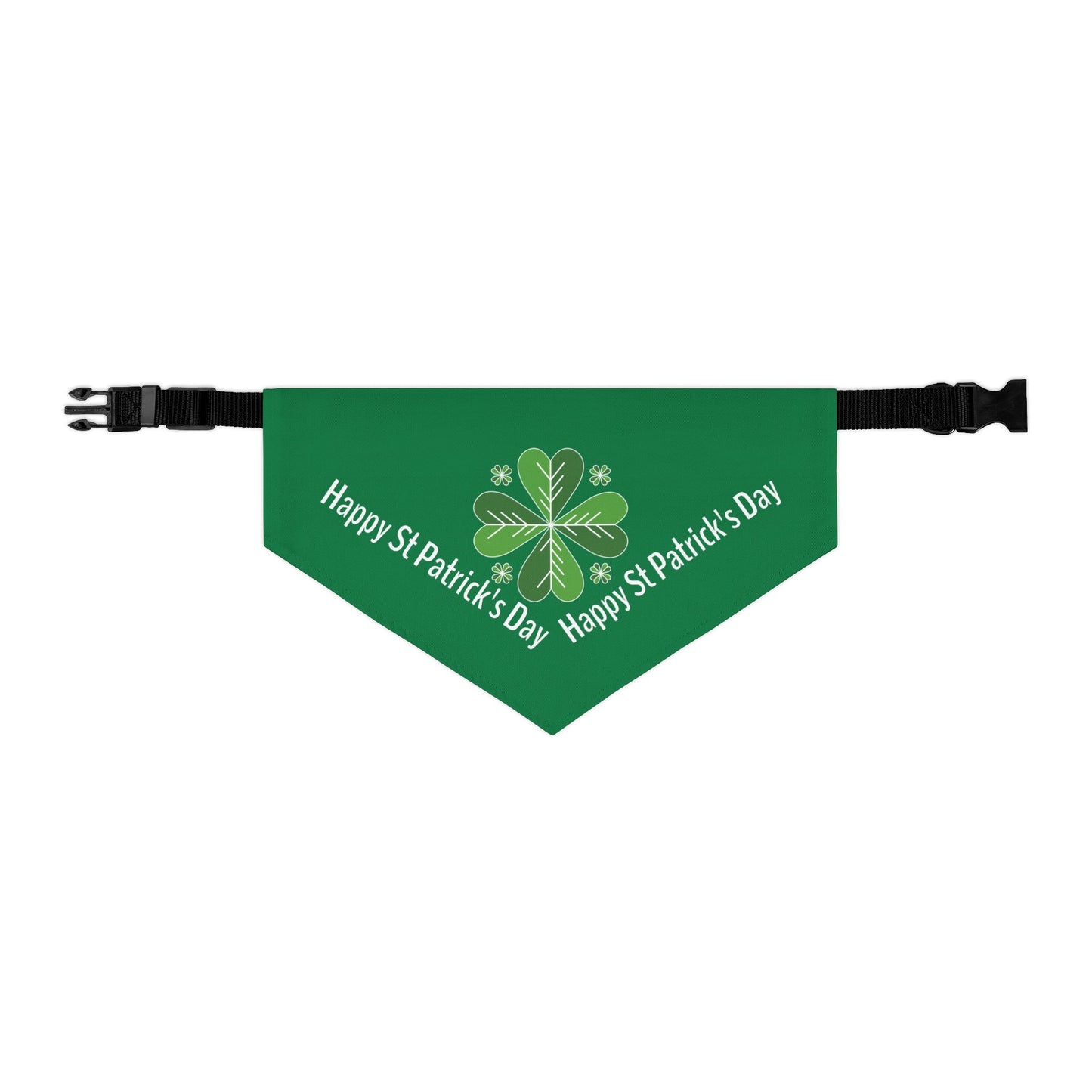 St. Patrick's Day Pet Bandana Collar