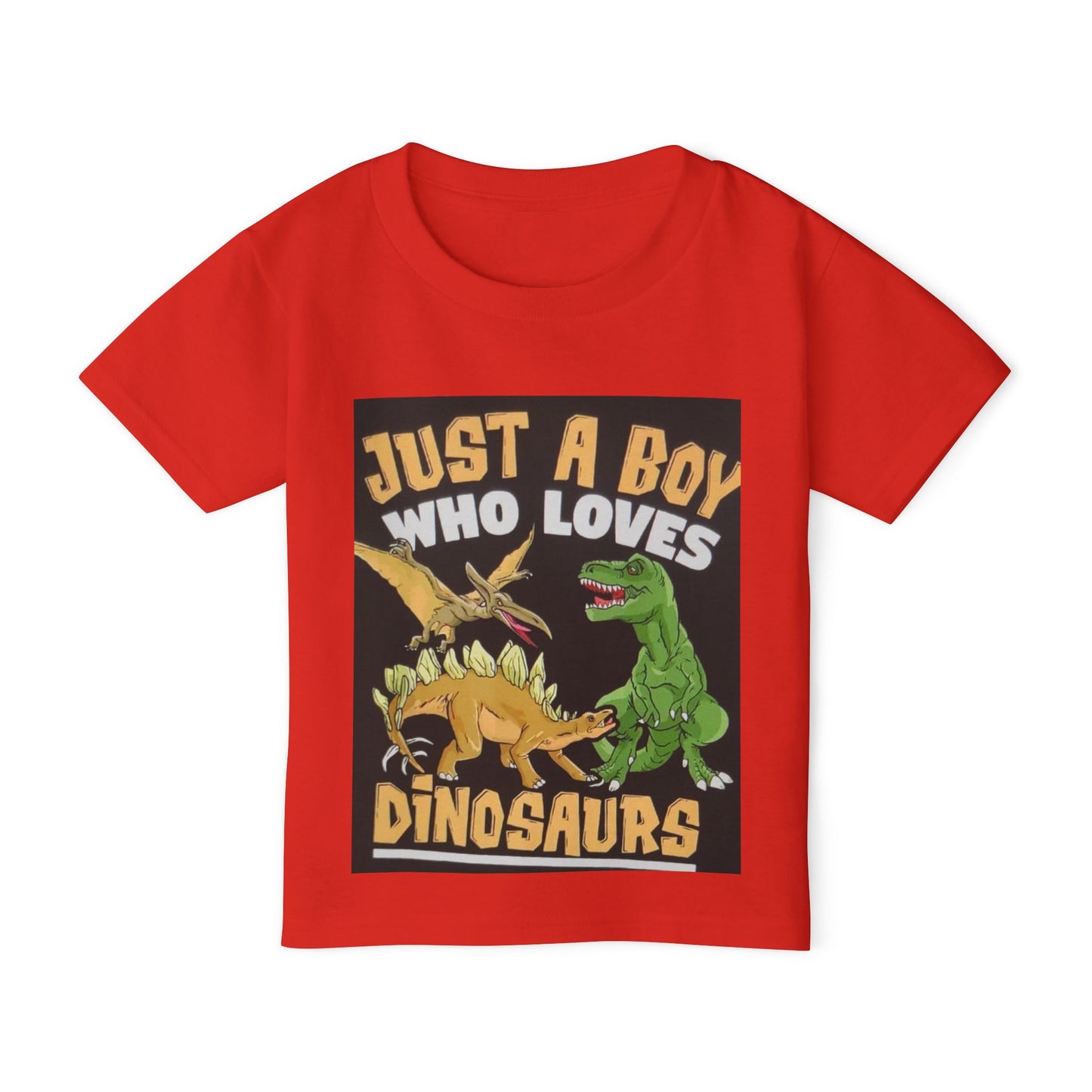 Toddler Dinosaur T-Shirt - Just a Boy Who Loves Dinosaurs