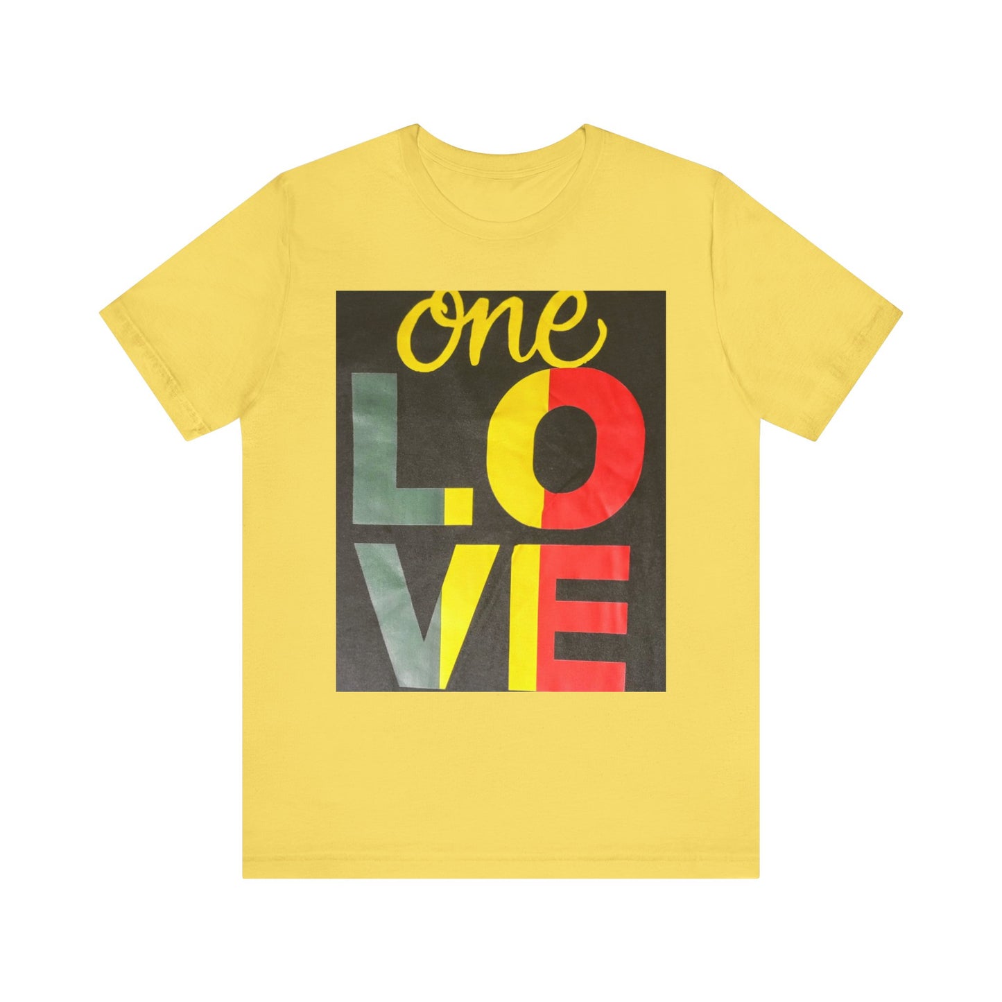 ONE LOVE Unisex Jersey Short Sleeve Tee