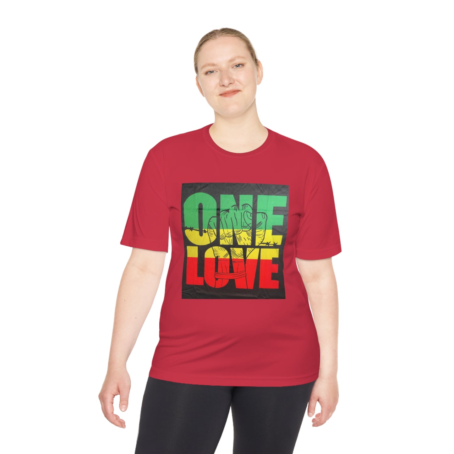 Unisex Moisture One Love Wicking Tee