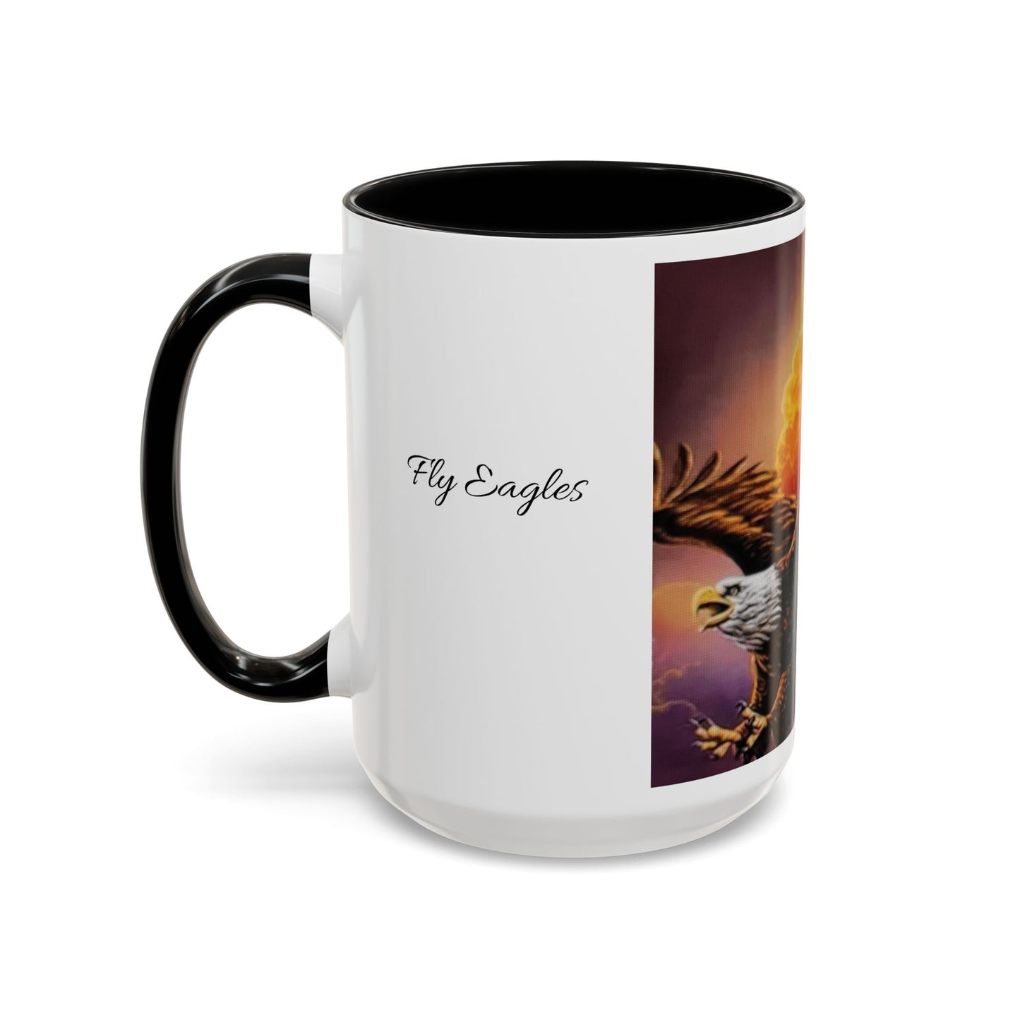 Super Bowl 2025 Eagle Accent Coffee Mug | Bold Design for Sports Fans