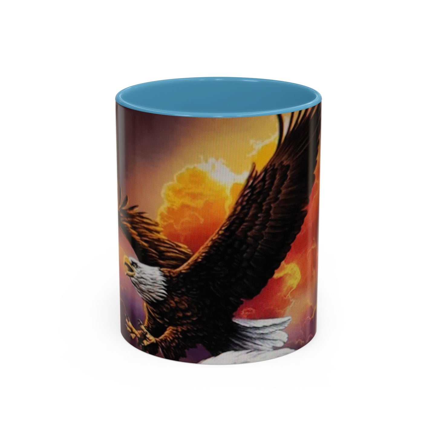 Super Bowl 2025 Eagle Accent Coffee Mug | Bold Design for Sports Fans