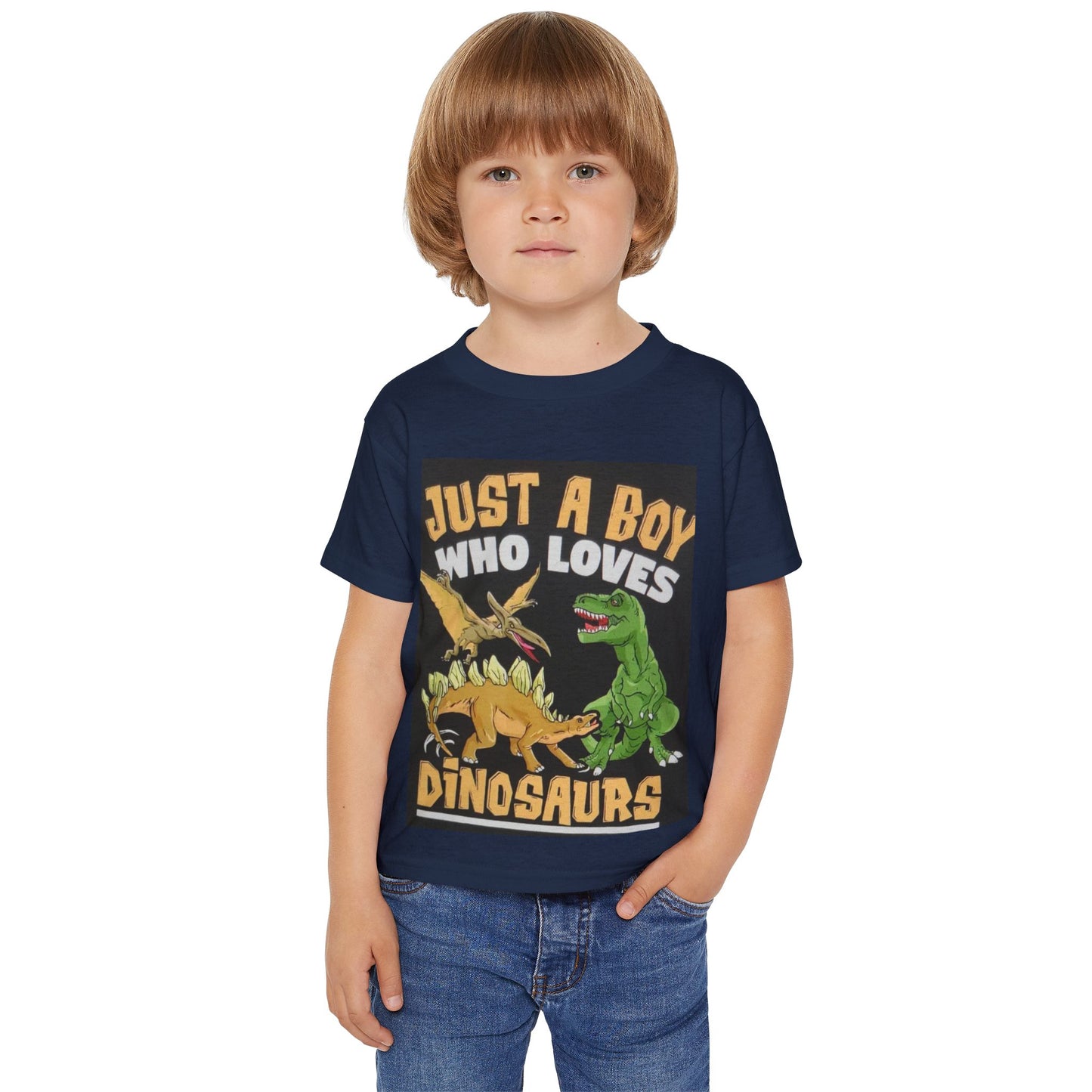 Toddler Dinosaur T-Shirt - Just a Boy Who Loves Dinosaurs