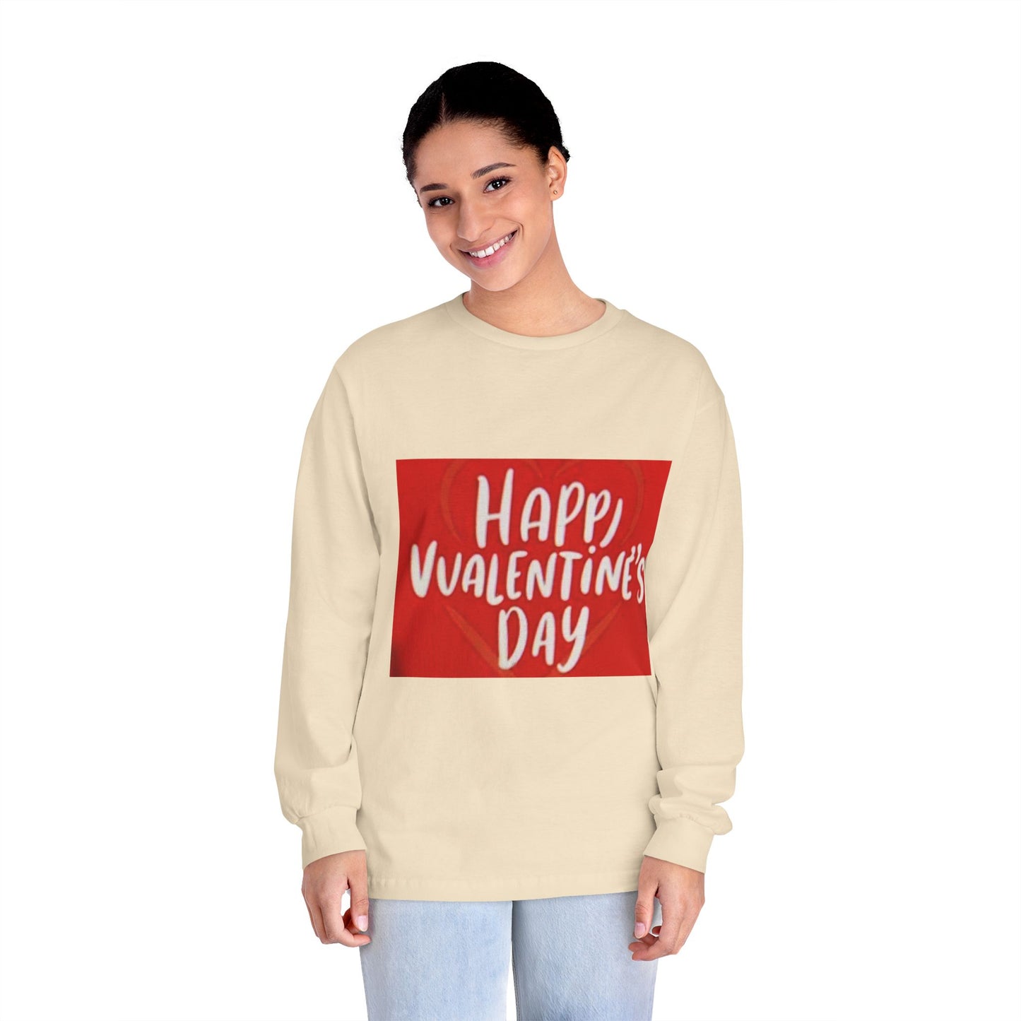 Valentine's Day SALE - Classic Long Sleeve T-Shirt - Perfect Valentine's Day Gift - 100% US Cotton