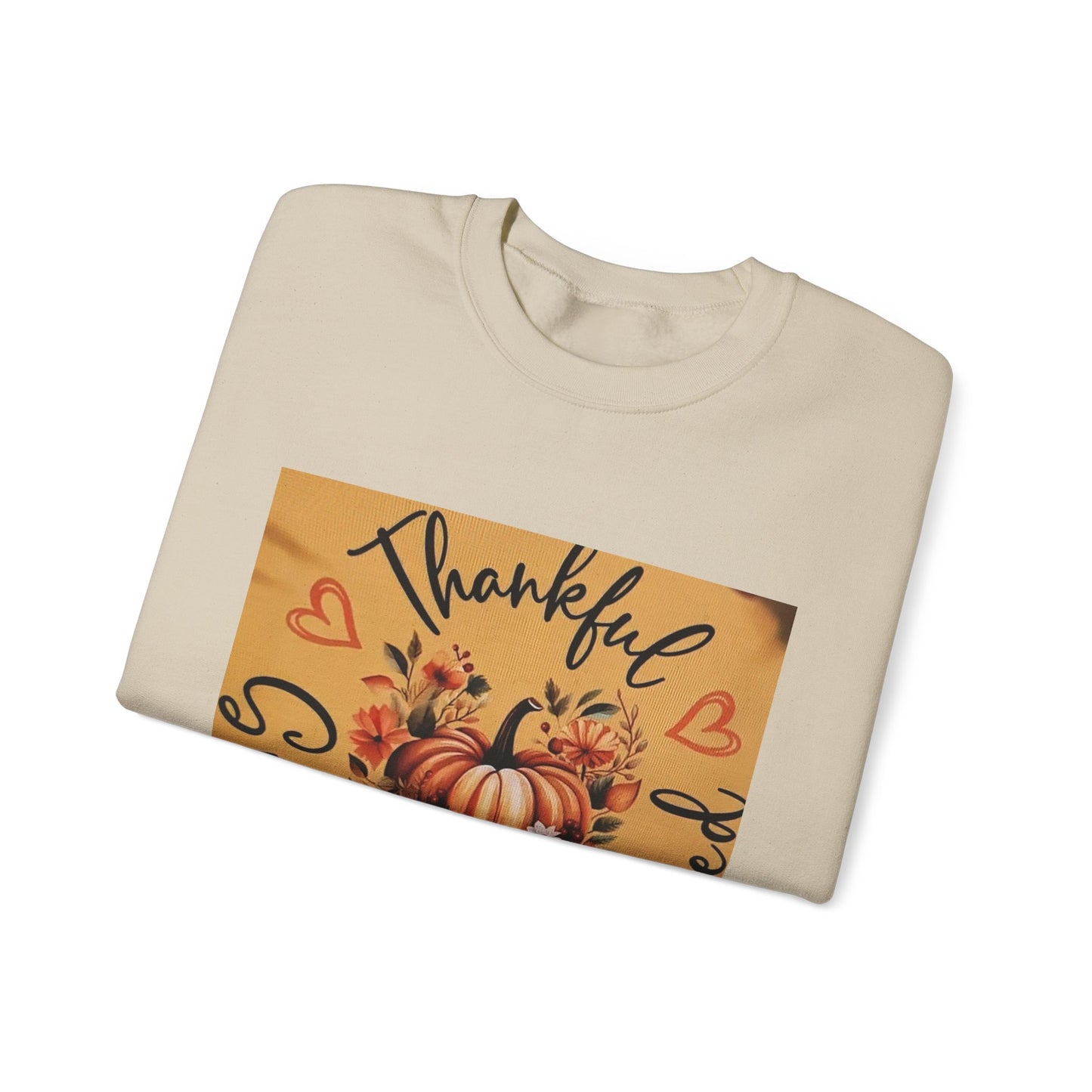 THANKFUL * GRATEFUL * BLESSED Unisex Heavy Blend™ Crewneck Sweatshirt