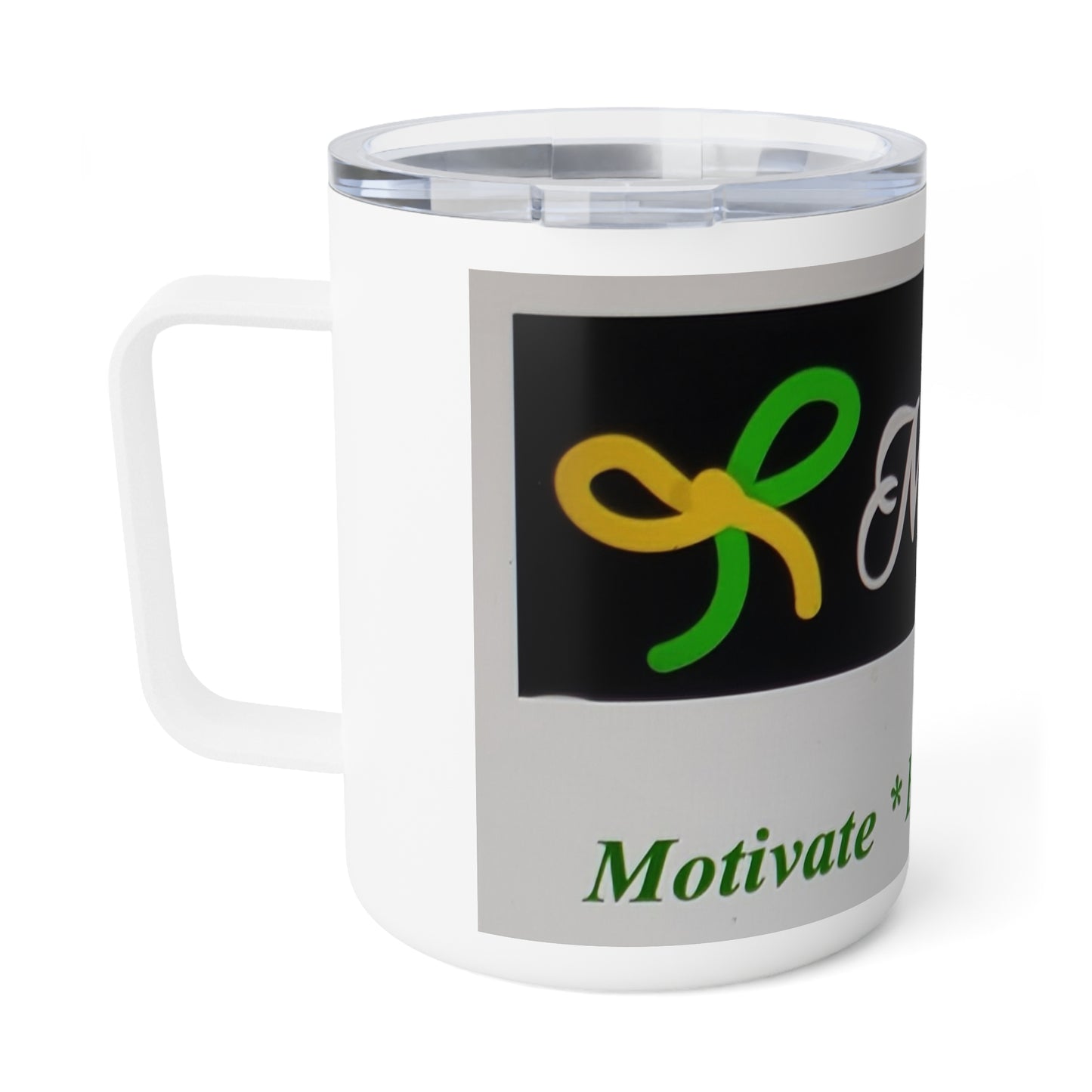 MALVIA'S Insulated Coffee Mug - Motivate Educate Cultivate