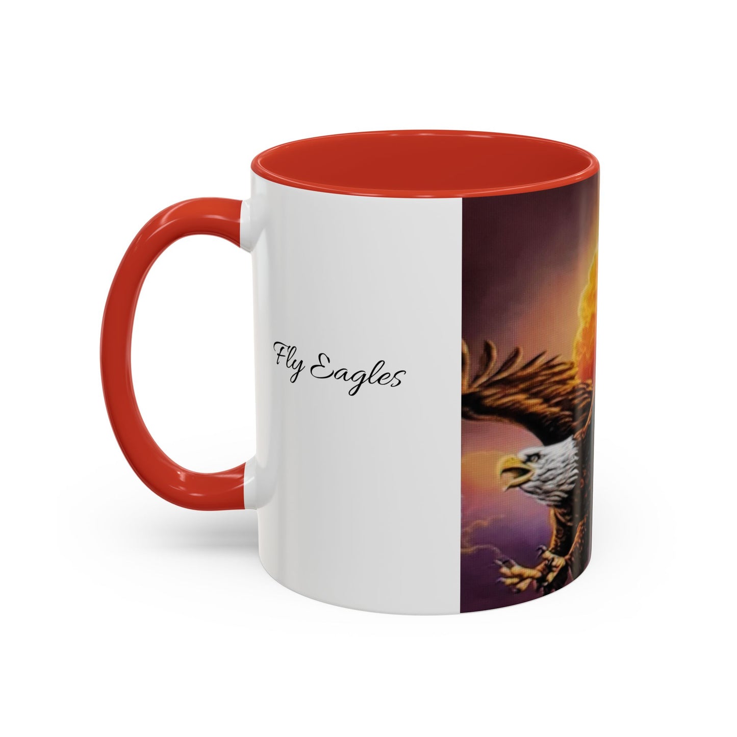 Super Bowl 2025 Eagle Accent Coffee Mug | Bold Design for Sports Fans