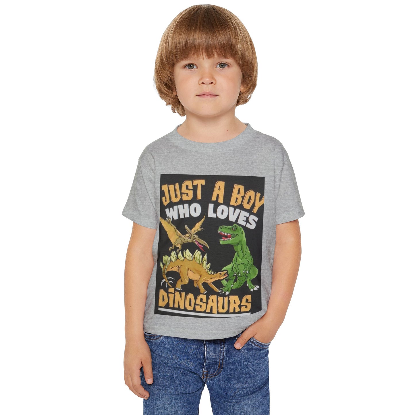 Toddler Dinosaur T-Shirt - Just a Boy Who Loves Dinosaurs