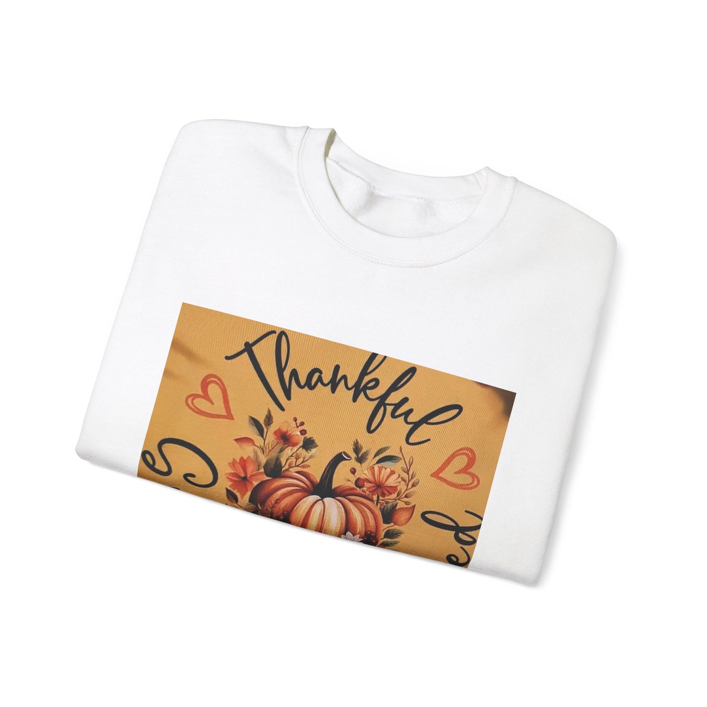 THANKFUL * GRATEFUL * BLESSED Unisex Heavy Blend™ Crewneck Sweatshirt