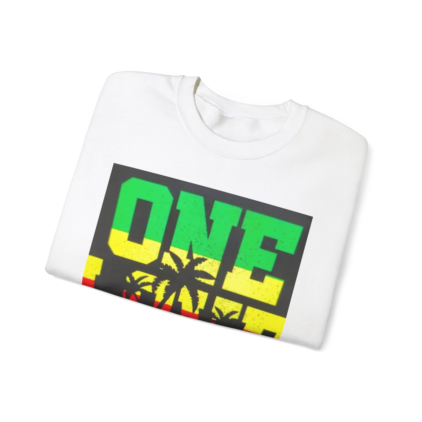 ONE LOVE Unisex Heavy Blend Crewneck Sweatshirt