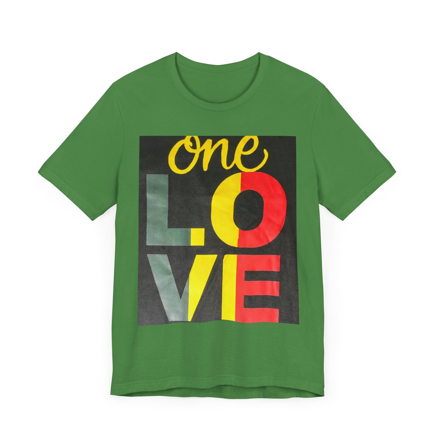 ONE LOVE Unisex Jersey Short Sleeve Tee
