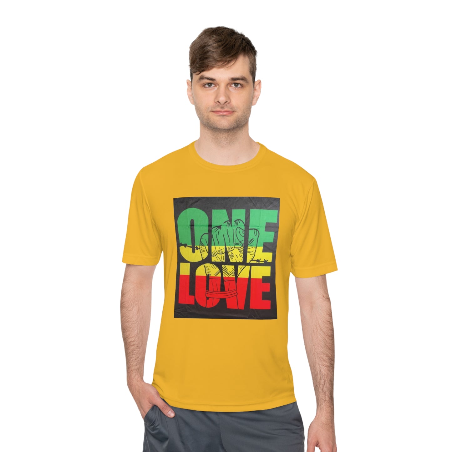 Unisex Moisture One Love Wicking Tee