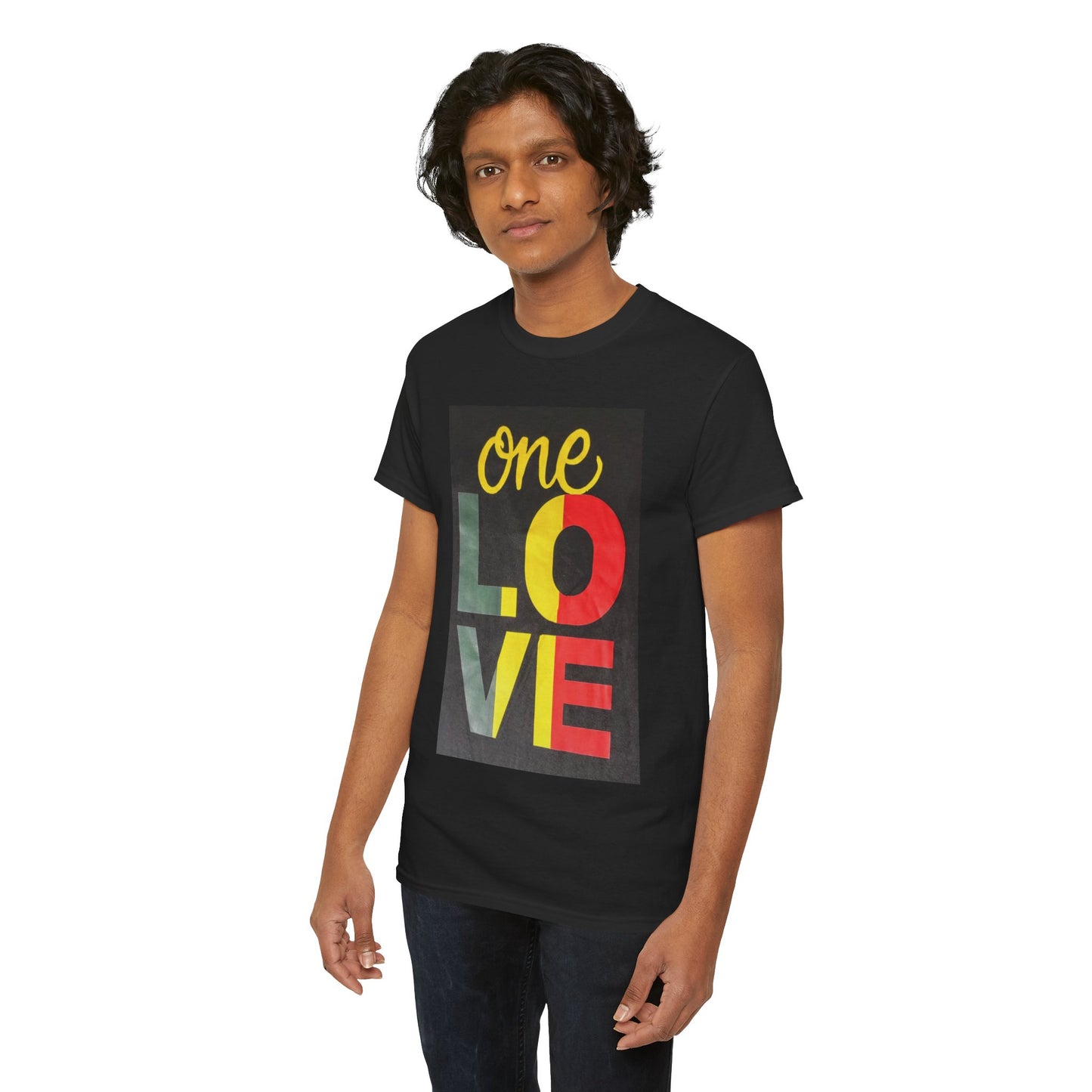 ONE LOVE Unisex Tee - Sustainable Cotton Comfort
