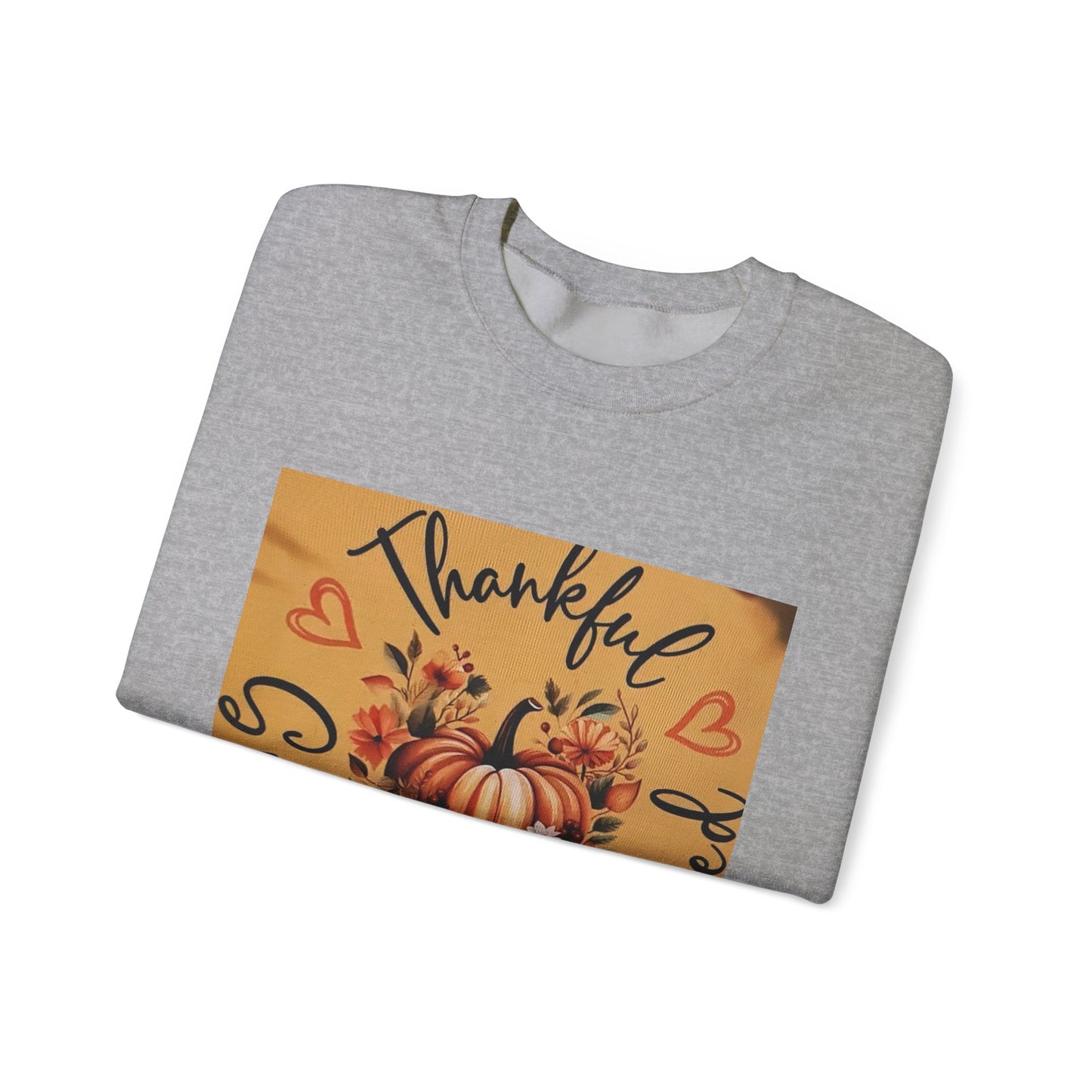 THANKFUL * GRATEFUL * BLESSED Unisex Heavy Blend™ Crewneck Sweatshirt