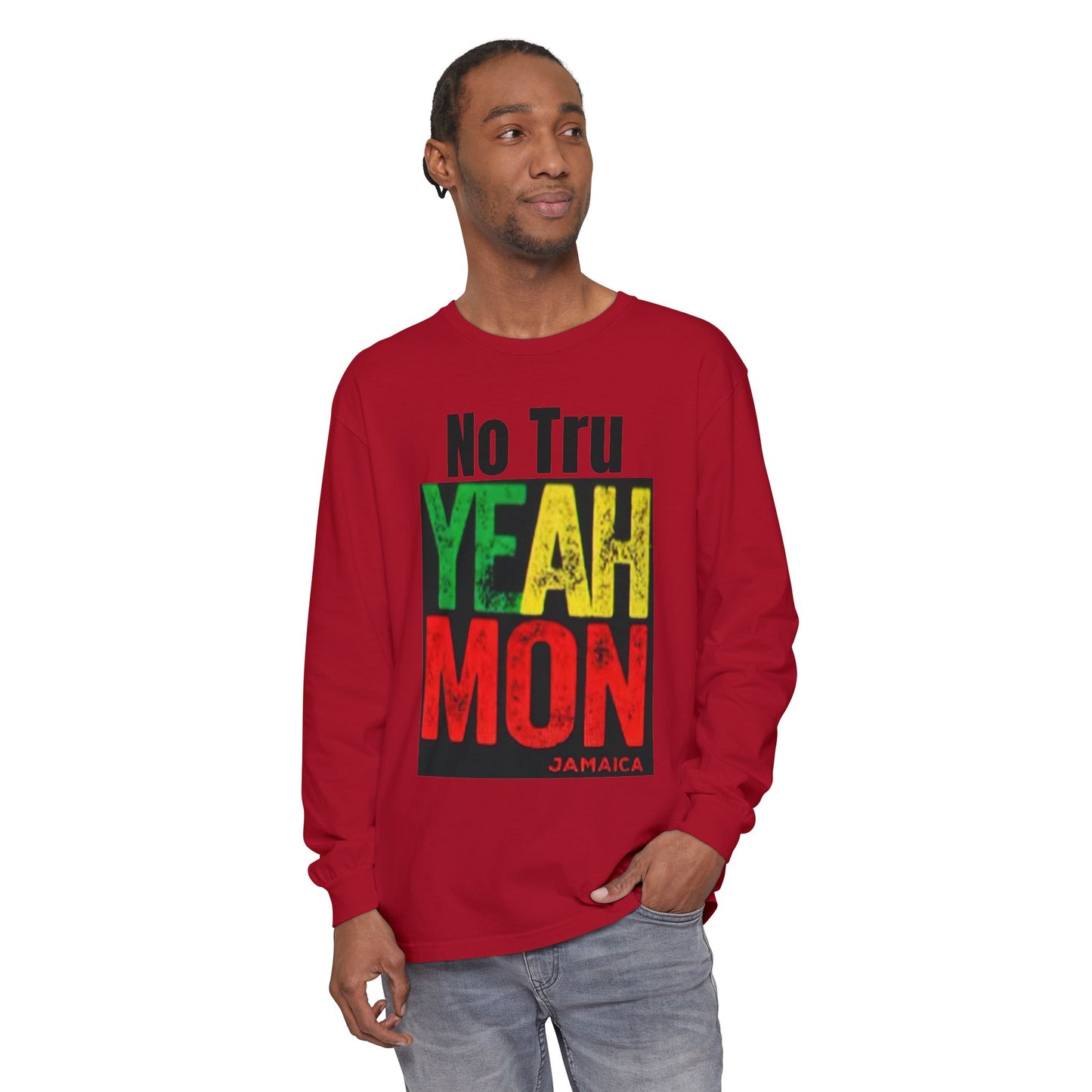 Jamaica YEAH MON Long Sleeve Shirt