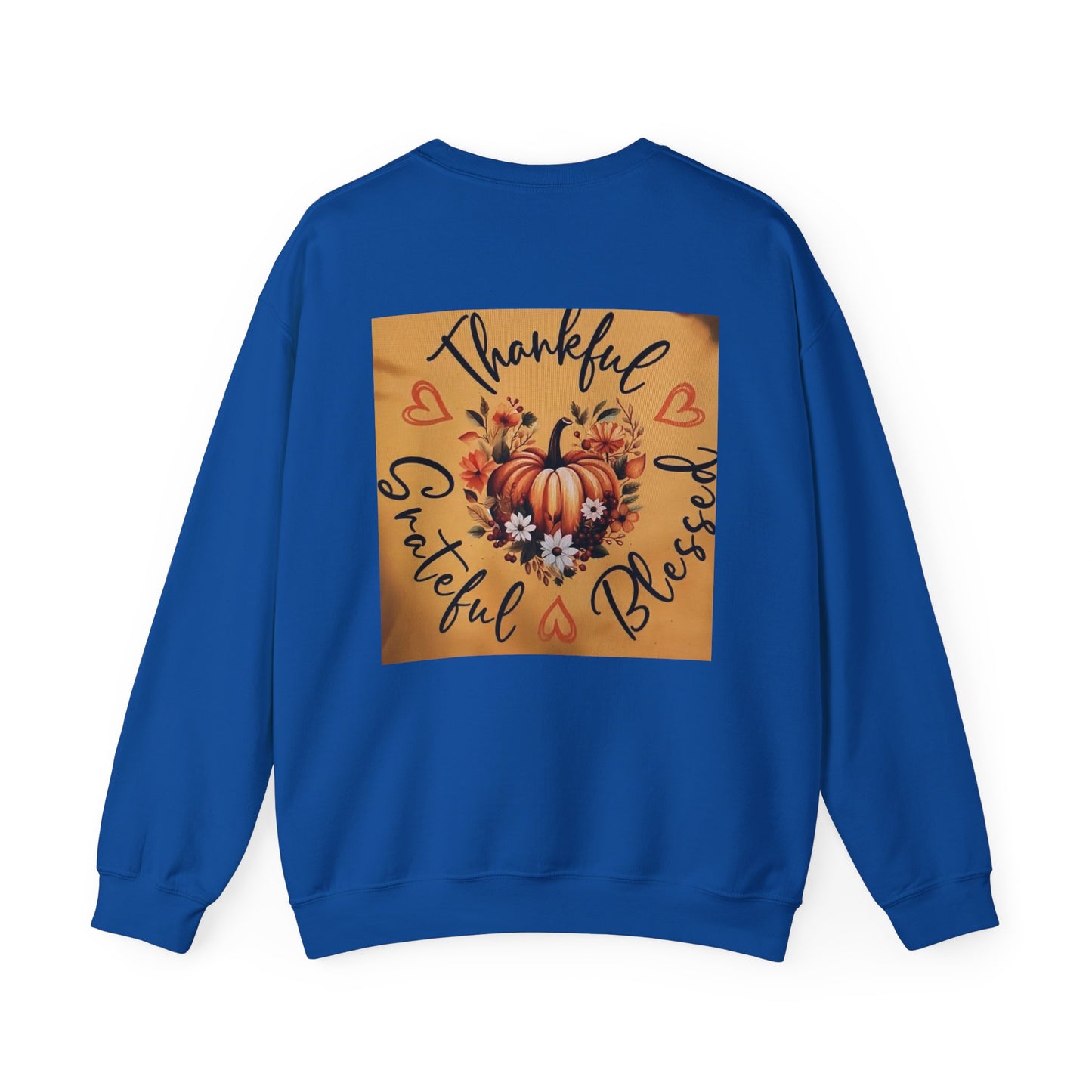 THANKFUL * GRATEFUL * BLESSED Unisex Heavy Blend™ Crewneck Sweatshirt