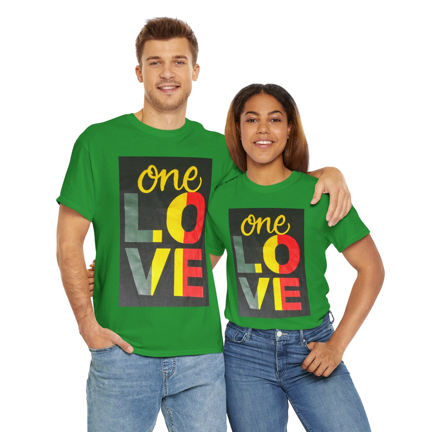 Valentine's Day SALE - ONE LOVE Unisex Heavy Cotton Tee