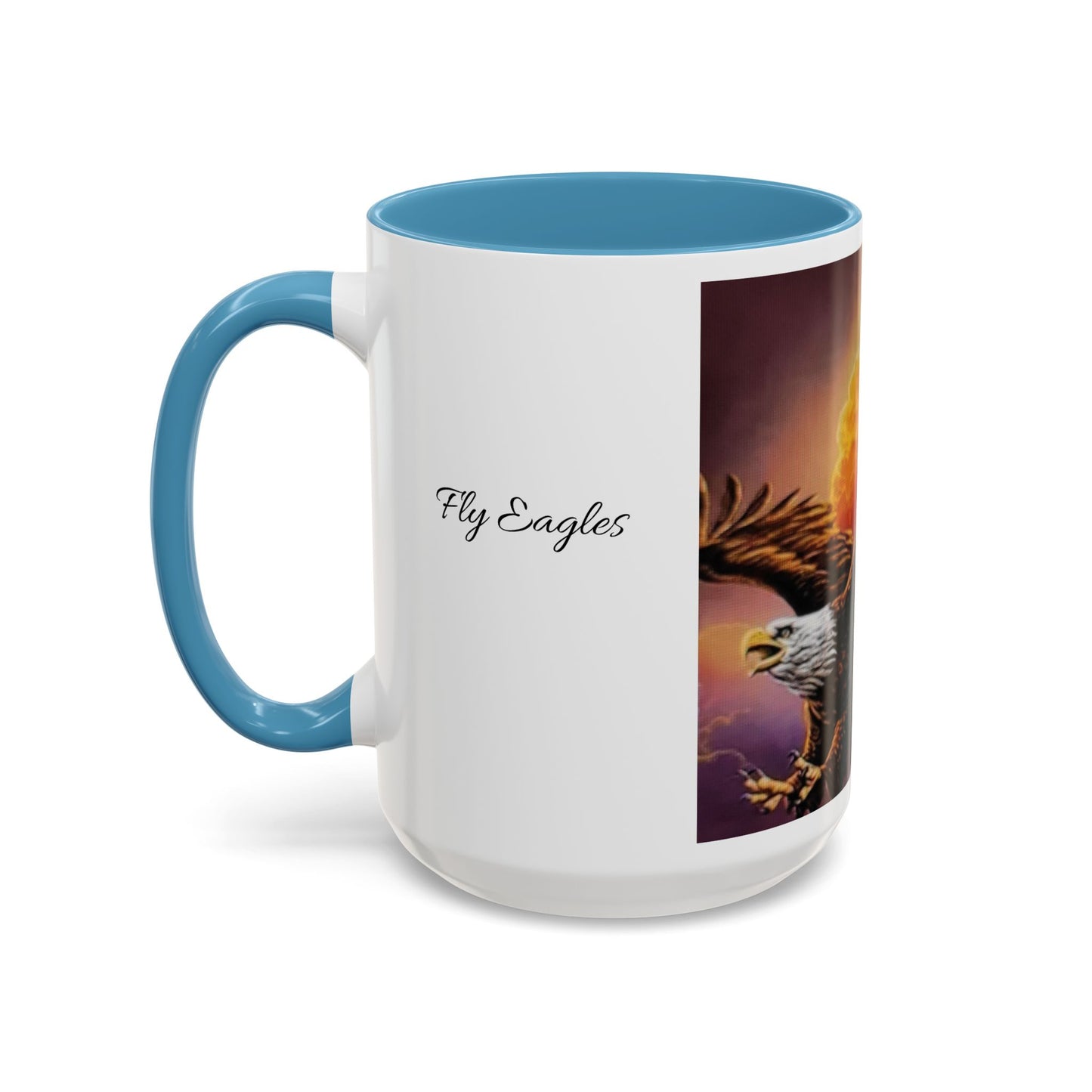 Super Bowl 2025 Eagle Accent Coffee Mug | Bold Design for Sports Fans