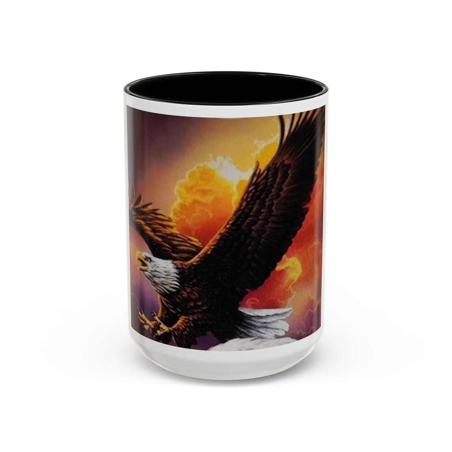 Super Bowl 2025 Eagle Accent Coffee Mug | Bold Design for Sports Fans