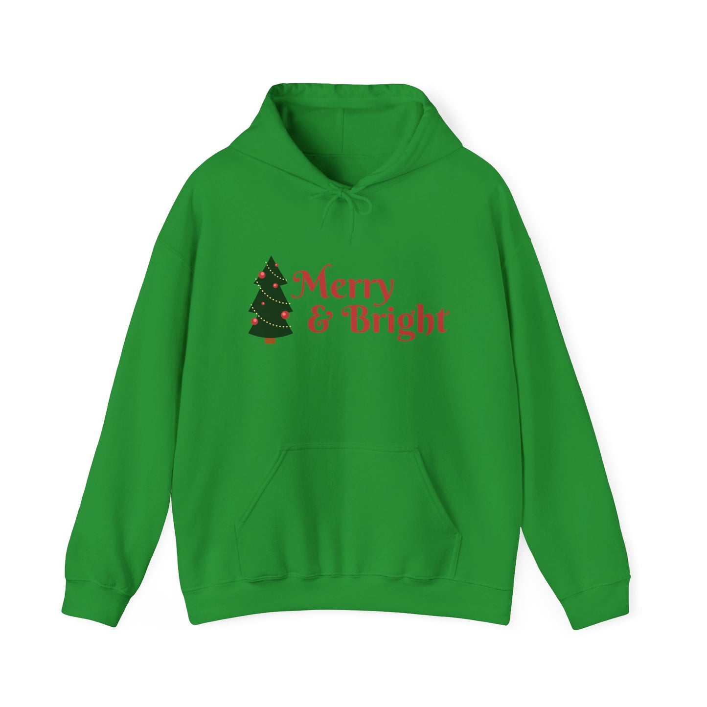 Merry & Bright Dog Lovers Hooded Sweatshirt
