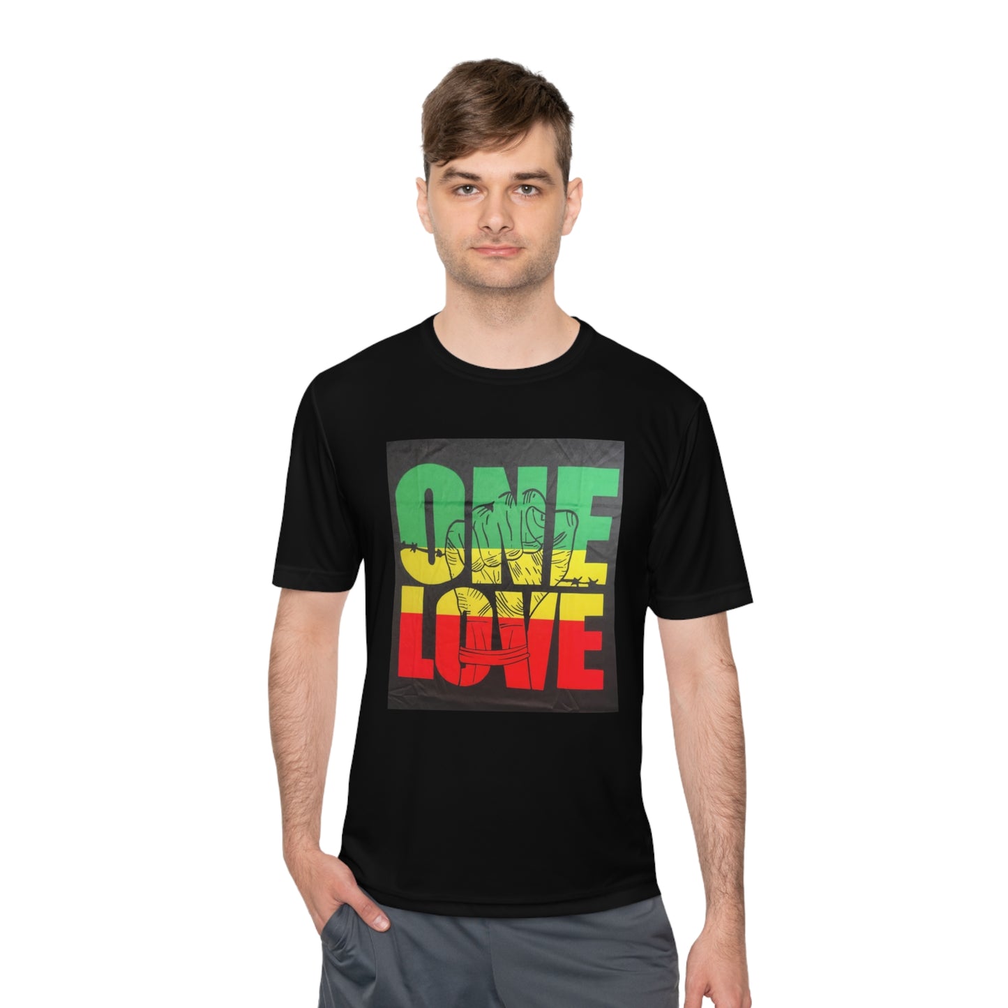 Unisex Moisture One Love Wicking Tee