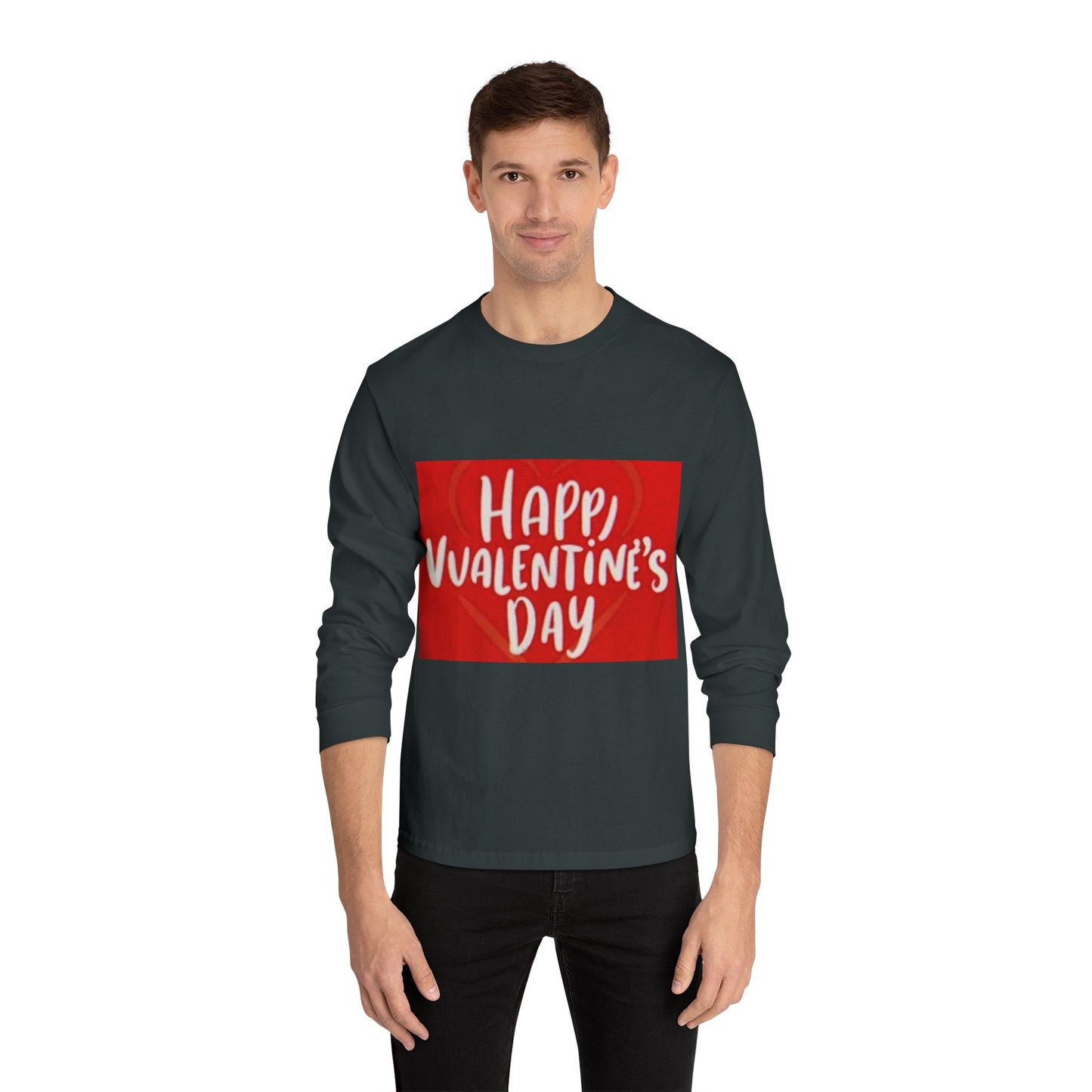 Valentine's Day SALE - Classic Long Sleeve T-Shirt - Perfect Valentine's Day Gift - 100% US Cotton