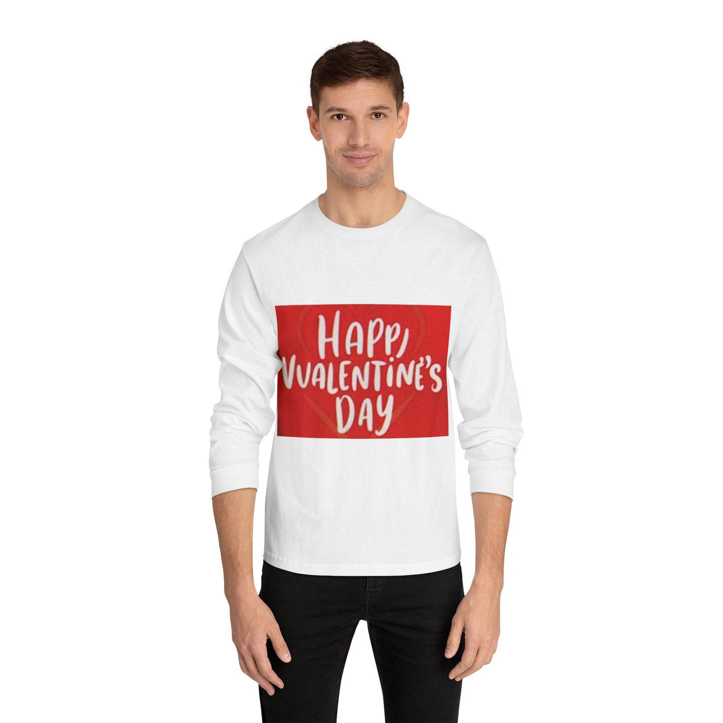Valentine's Day SALE - Classic Long Sleeve T-Shirt - Perfect Valentine's Day Gift - 100% US Cotton