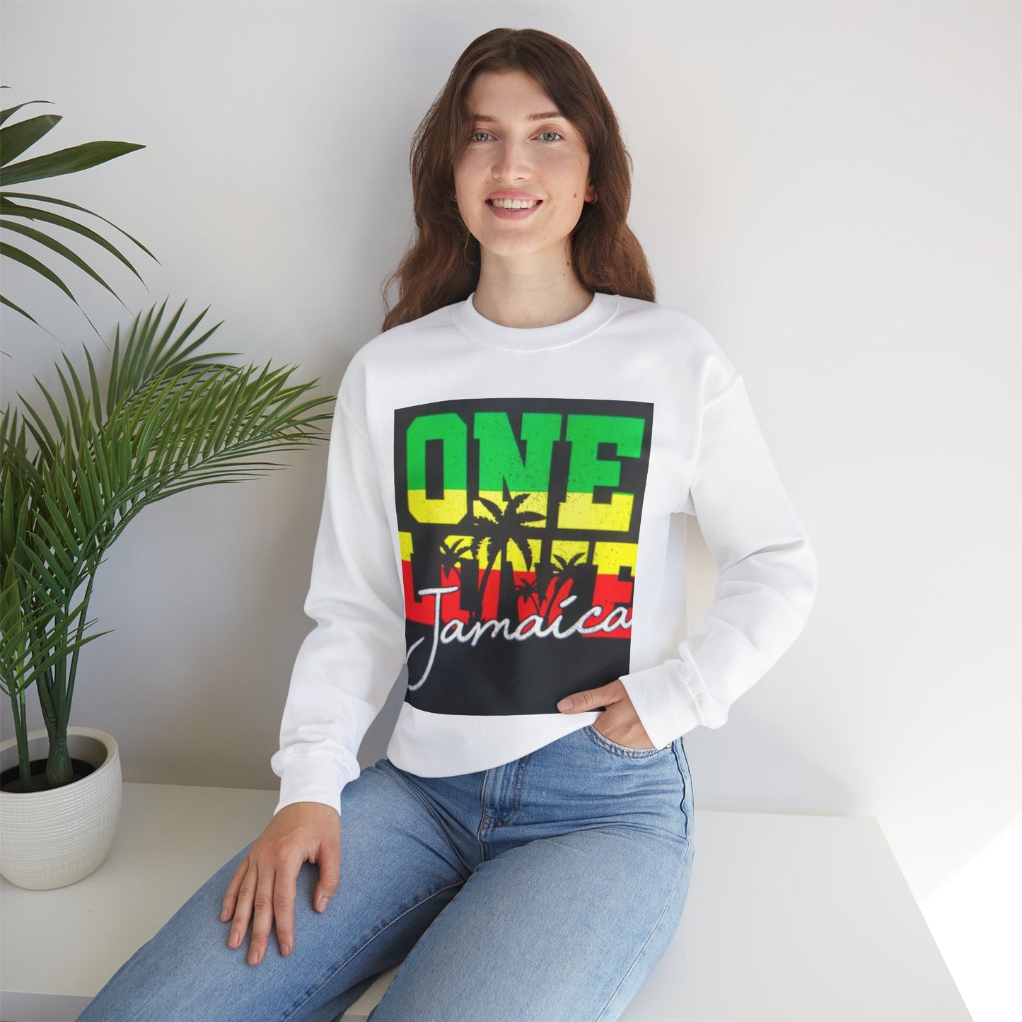 ONE LOVE Unisex Heavy Blend™ Crewneck Sweatshirt