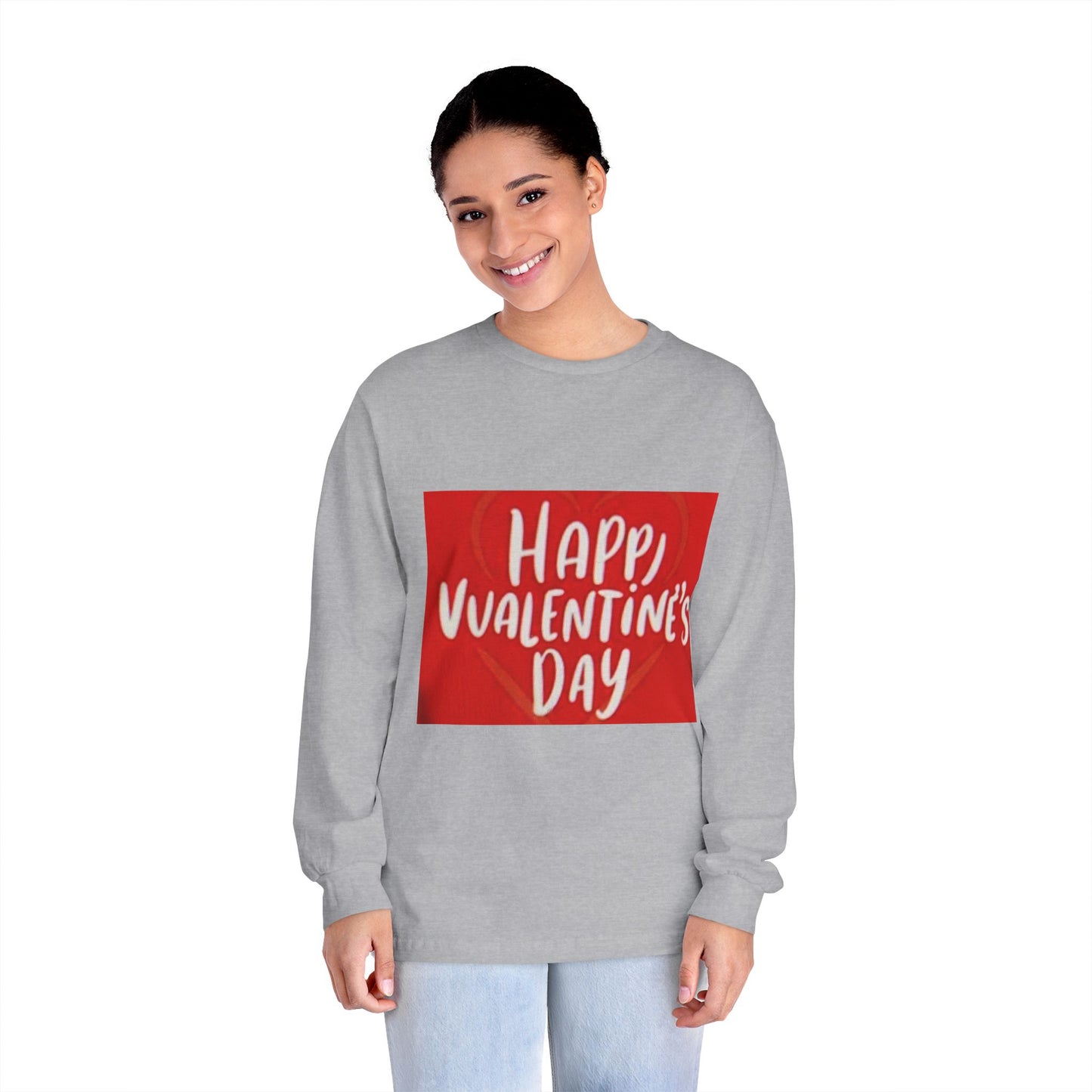 Valentine's Day SALE - Classic Long Sleeve T-Shirt - Perfect Valentine's Day Gift - 100% US Cotton