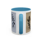 Blessed Accent Coffee Mug - 11oz & 15oz | Positive Vibes for Every Sip